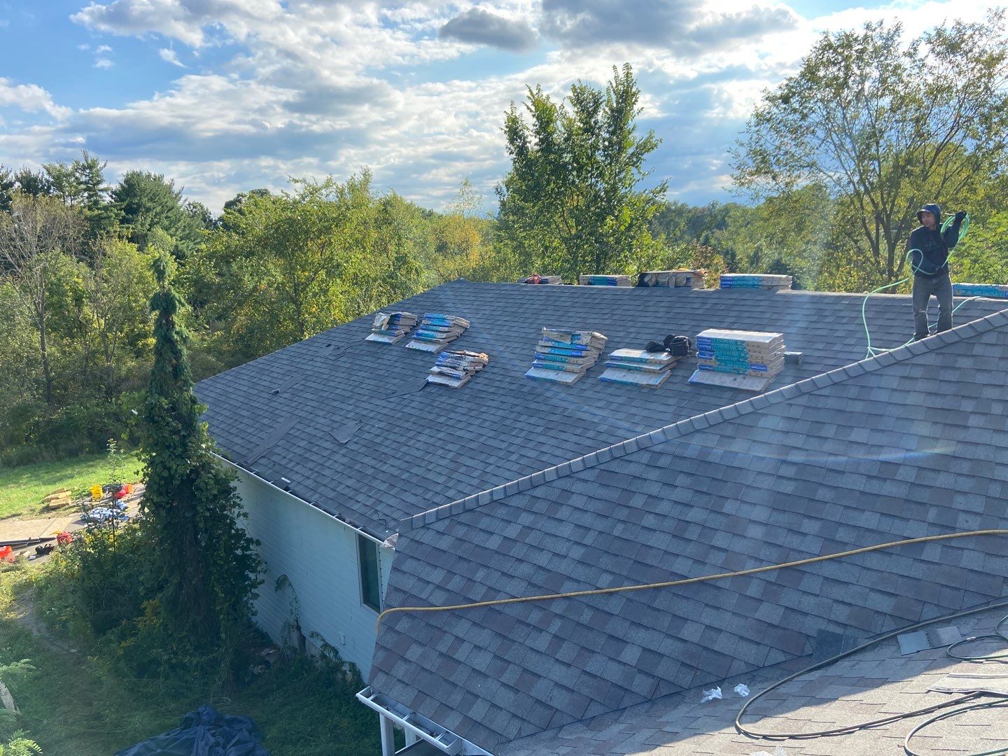Roof Replacement using CertainTeed Landmark by 180 Contractors