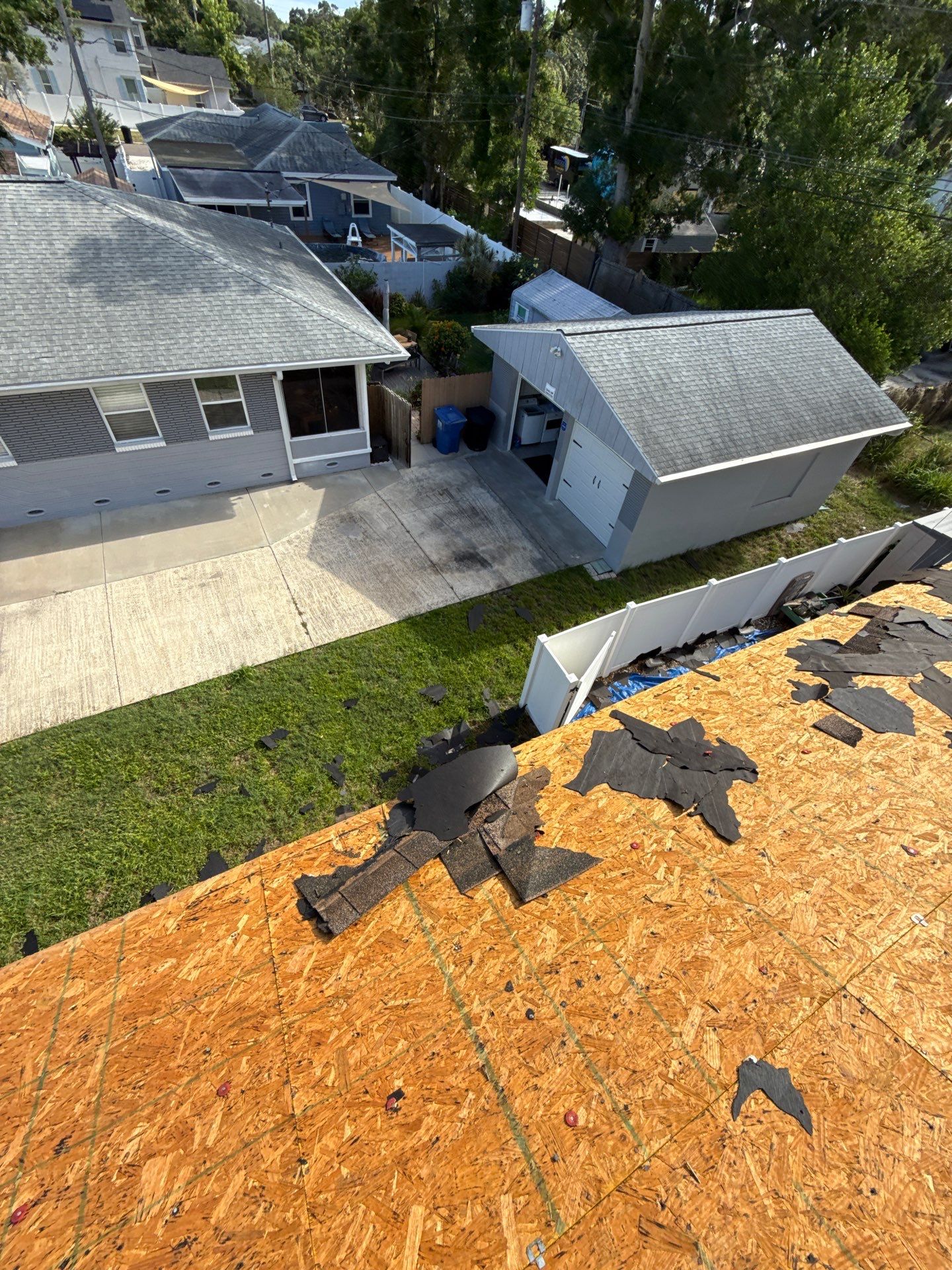 Project in St. Petersburg 33713 by Mitchell Roofing Company LLC 