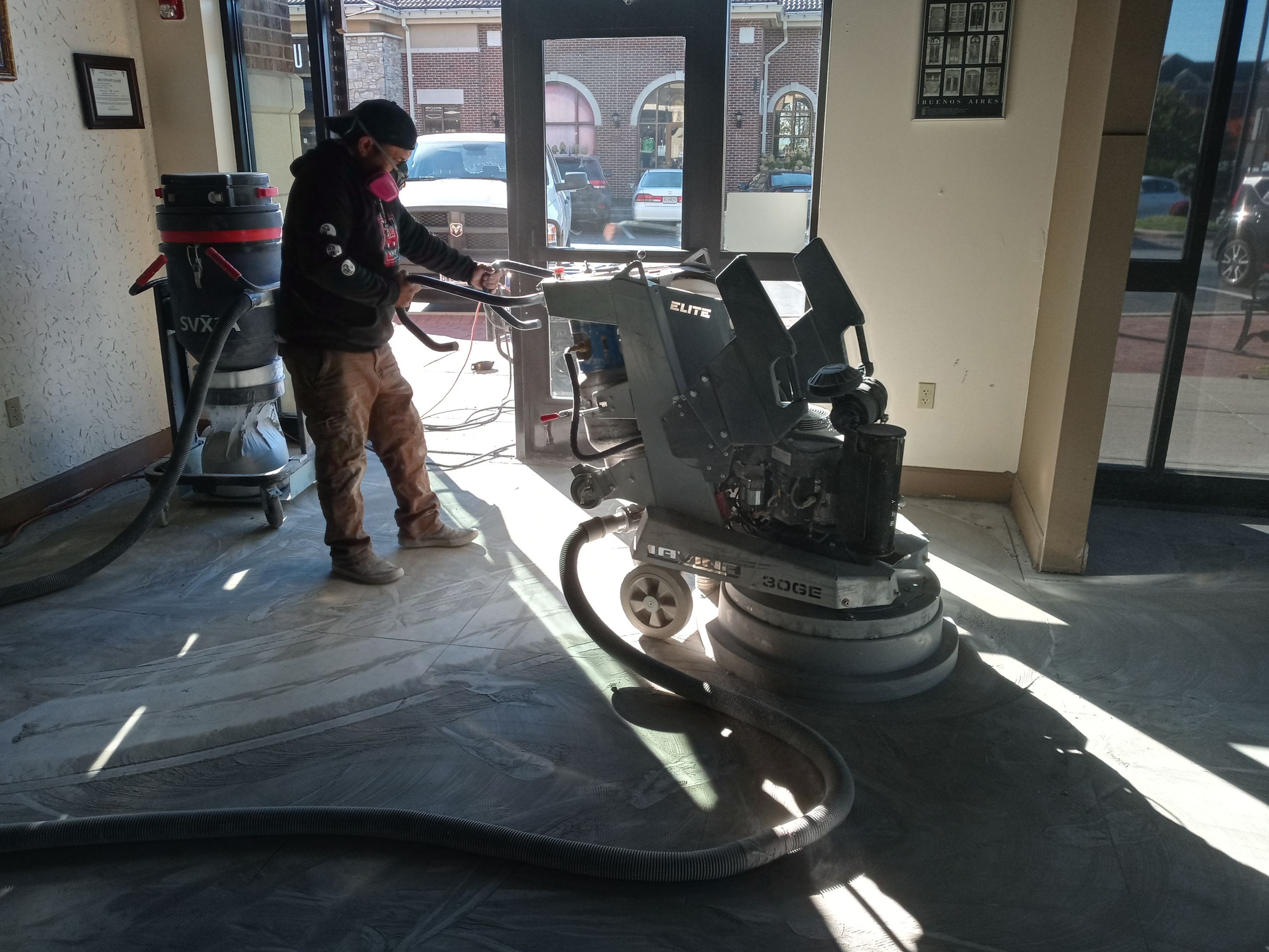 Commercial Floor using Silver Creek by Select Painting, Coatings & Garage Cabinets