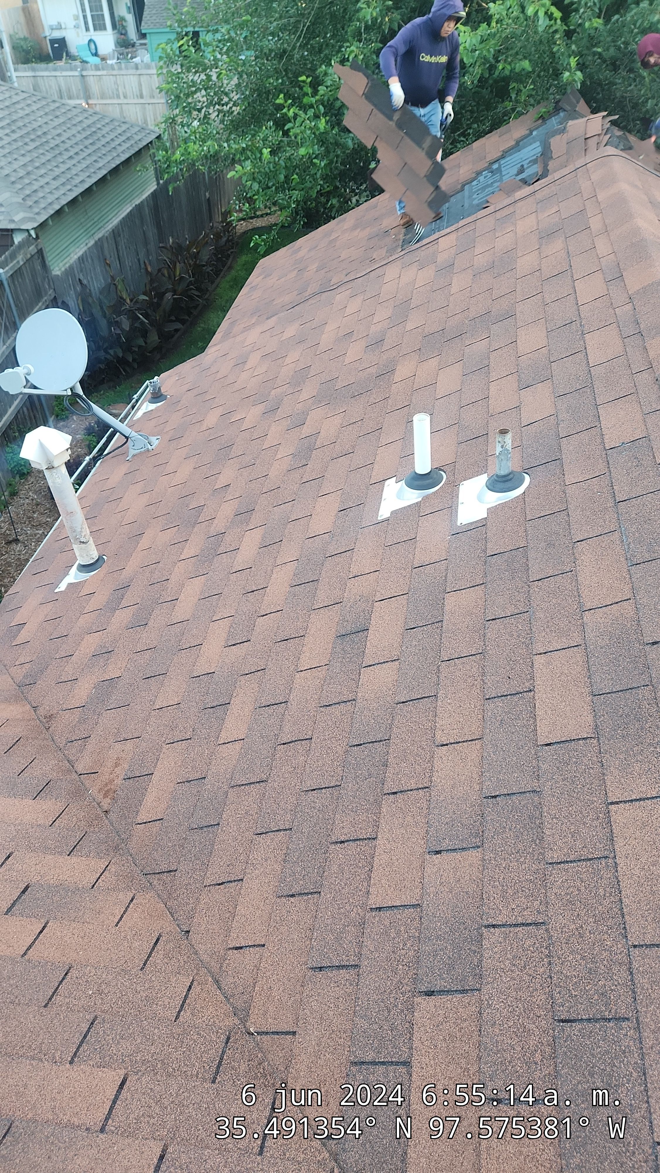 Residential Installation using Owens Corning by Castillo Roofing