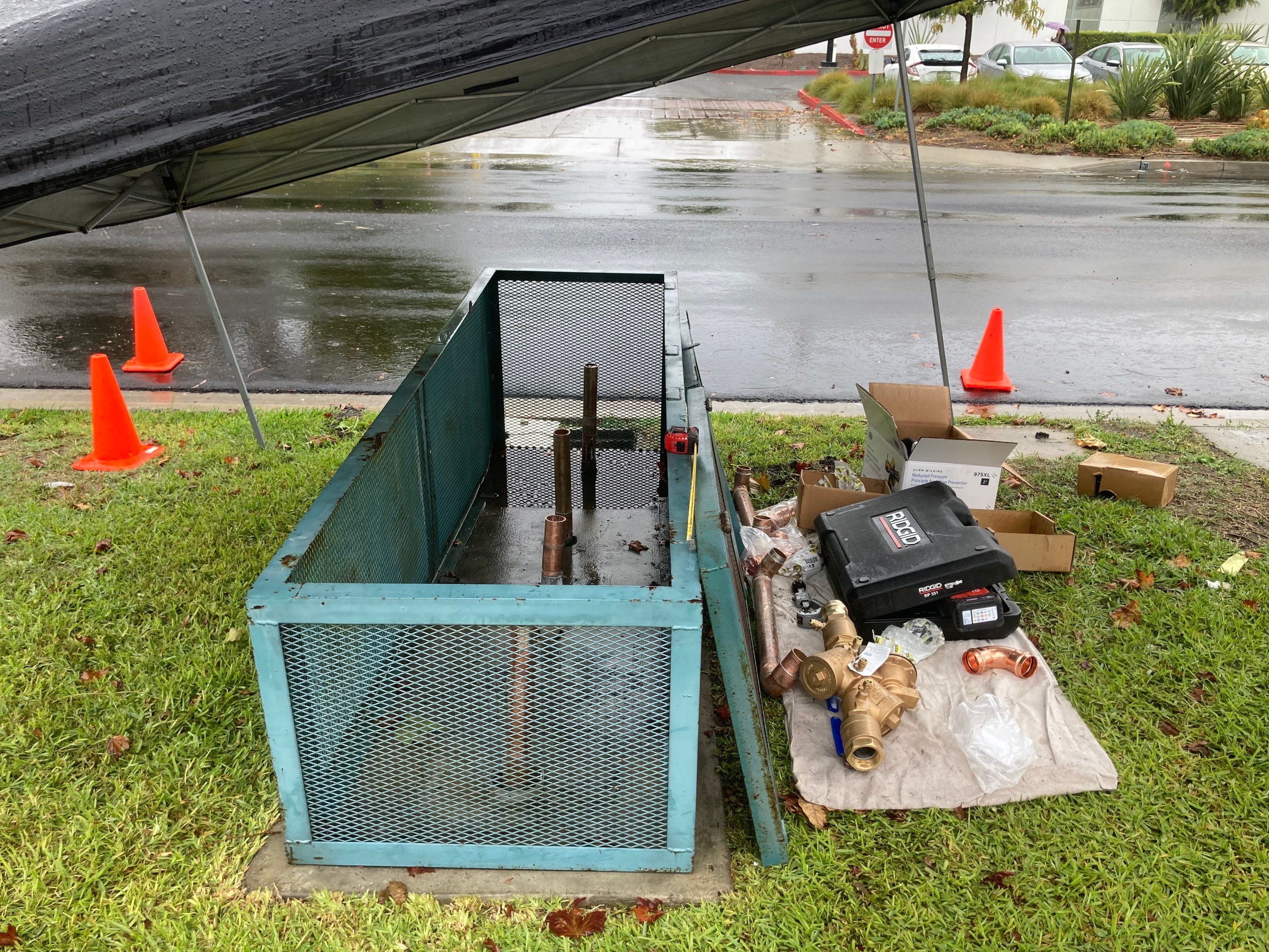 Stolen Backflow Devices by Professional Plumbing Inc 