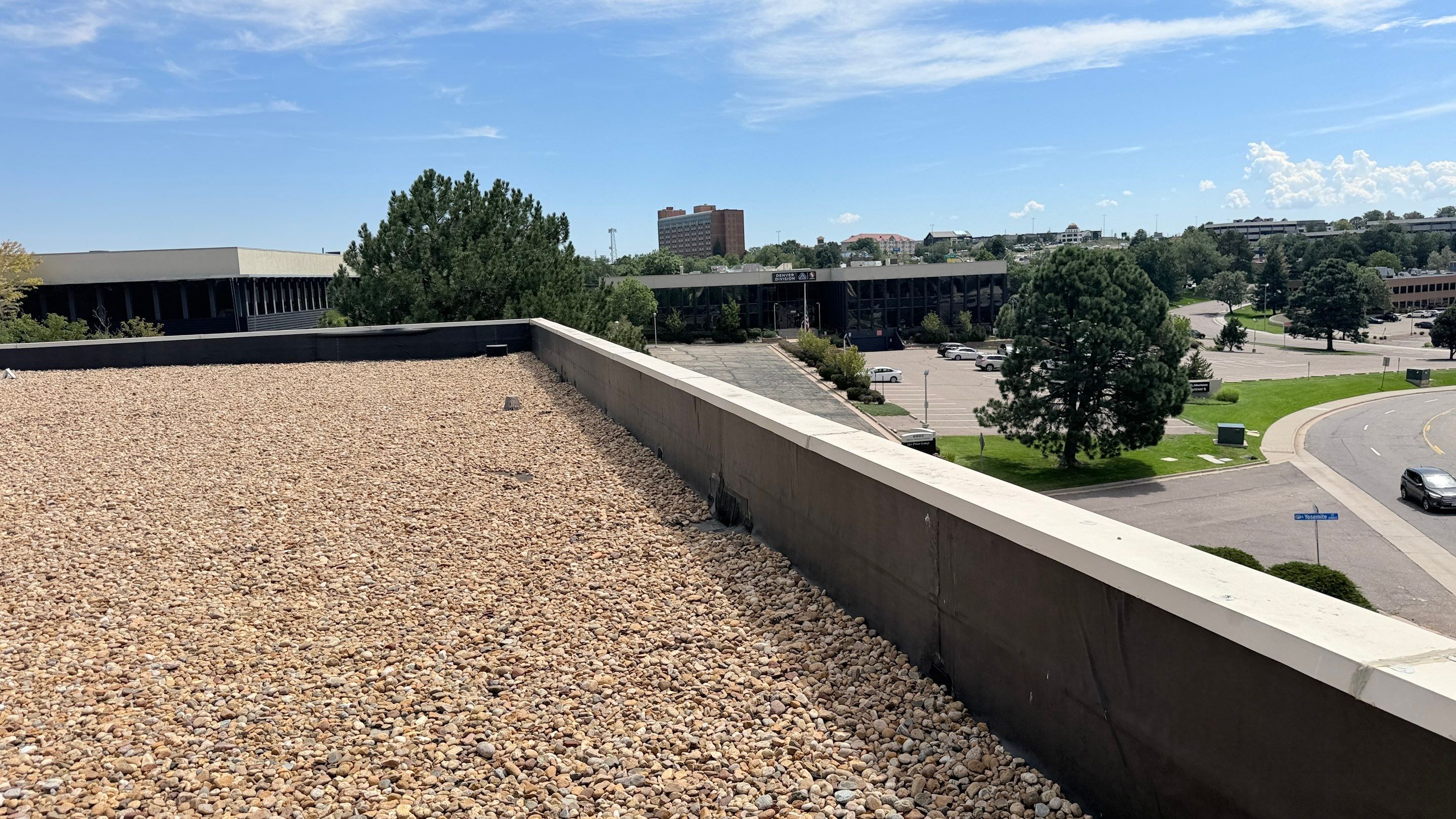 EPDM Commercial Roof Repair and Ballast Maintenance in Centennial by Rhino Roofing LLC