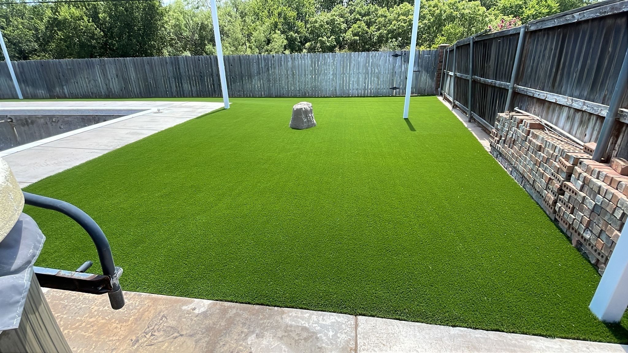 Project in Wichita Falls  by Turf Concepts