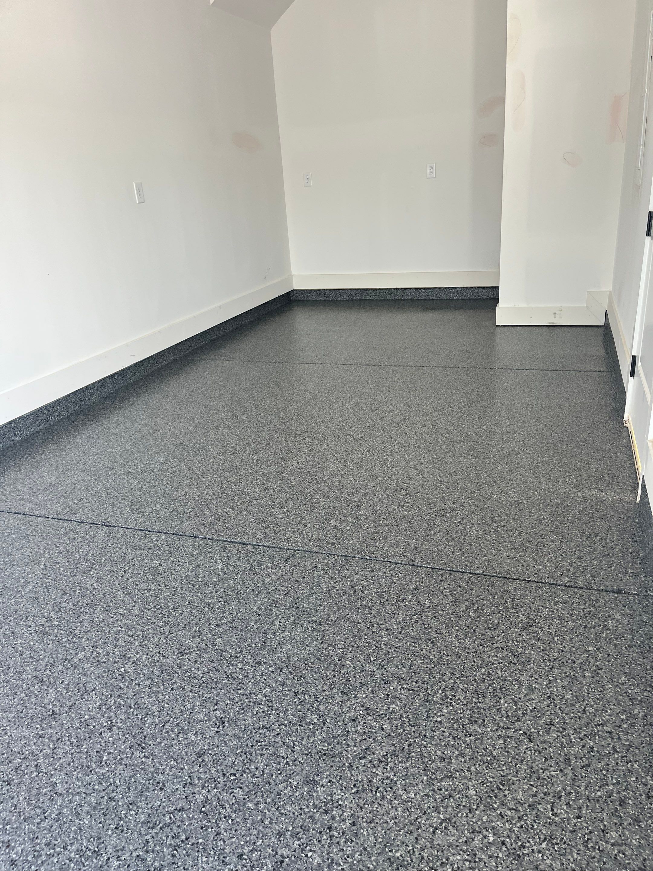 Garage Floor Coating using Nightfall by My Garage Floor Guys