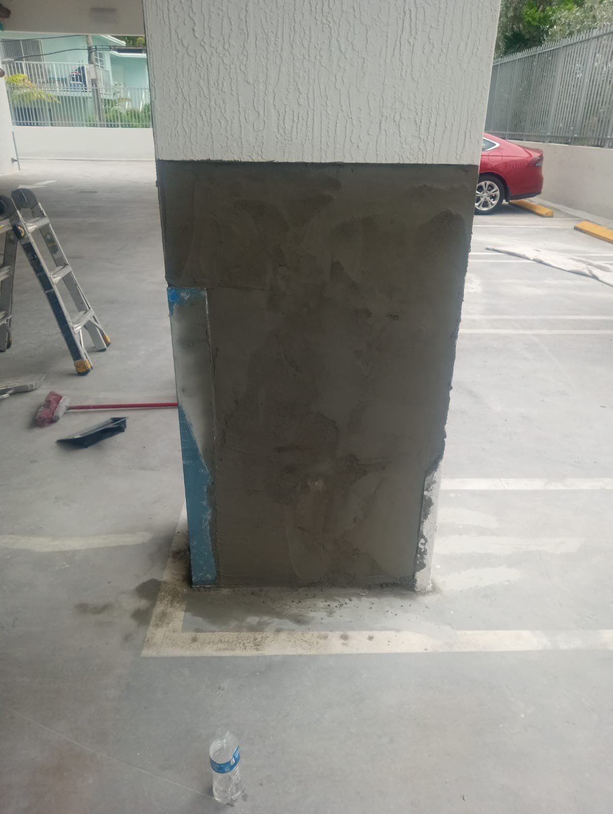 Concrete Restoration on Slab and Walls by The Goat Contractor ( Giampri Corp)