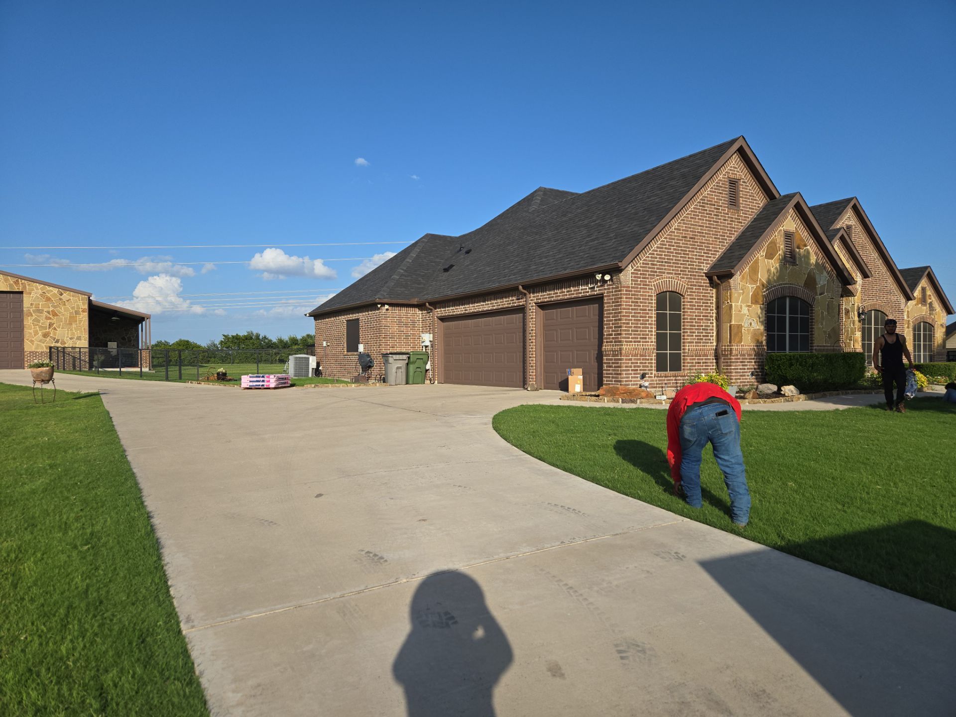 Project in Azle by Lonestar Roofing and Restoration LLC.