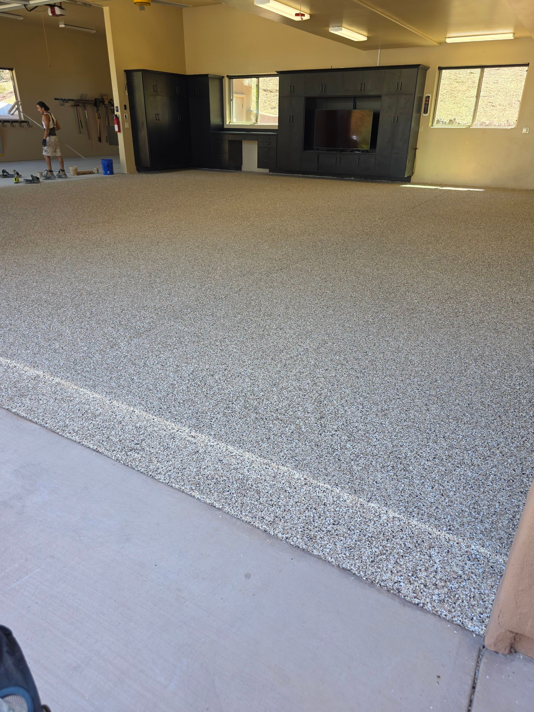 Simiron Polyurea Garage Floor Coating in Paso Robles by MGP Coatings