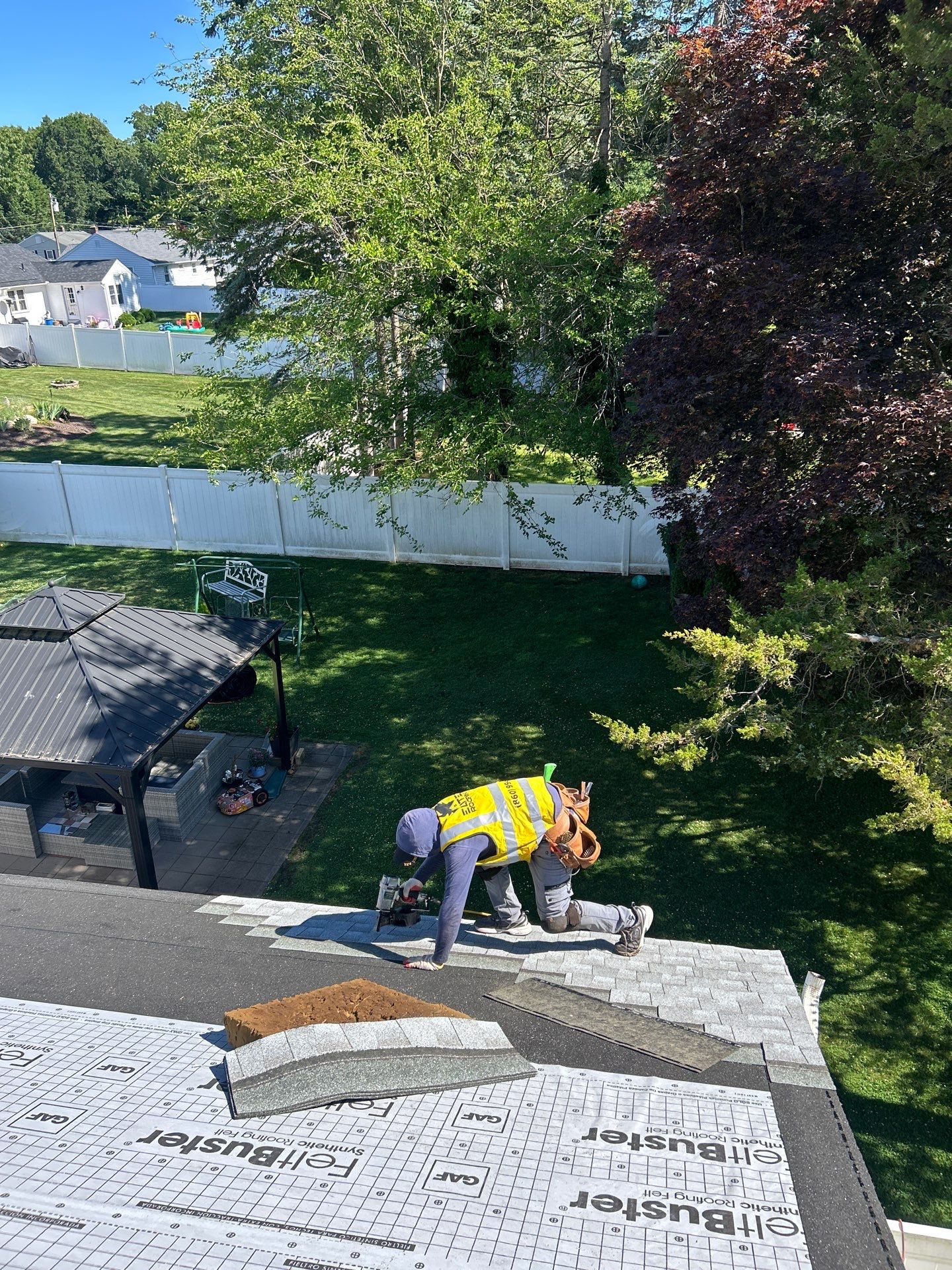 Project in Southington, CT by Elitex Roofing