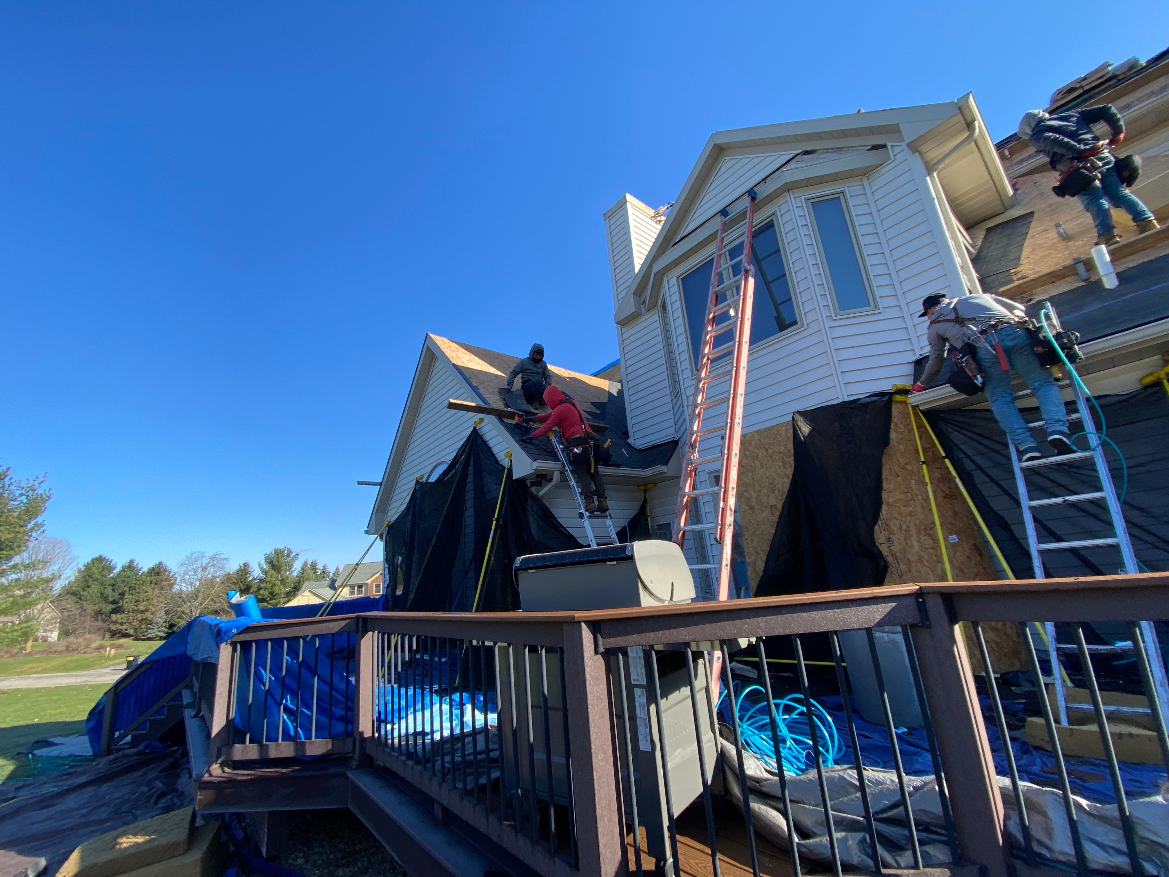 Roof Replacement using CertainTeed Landmark by 180 Contractors