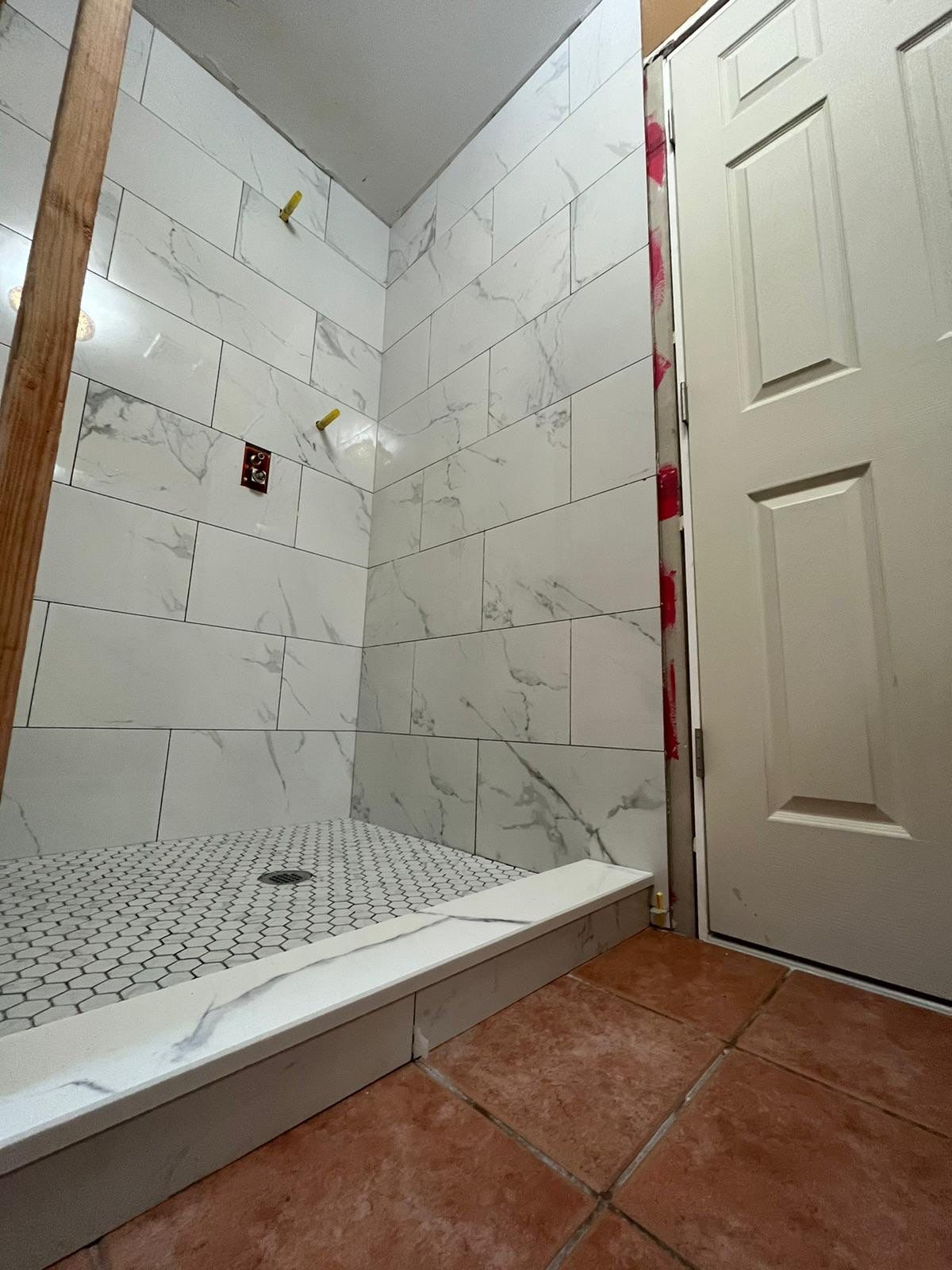 Bathroom Remodel using Tile by Home Concepts Construction