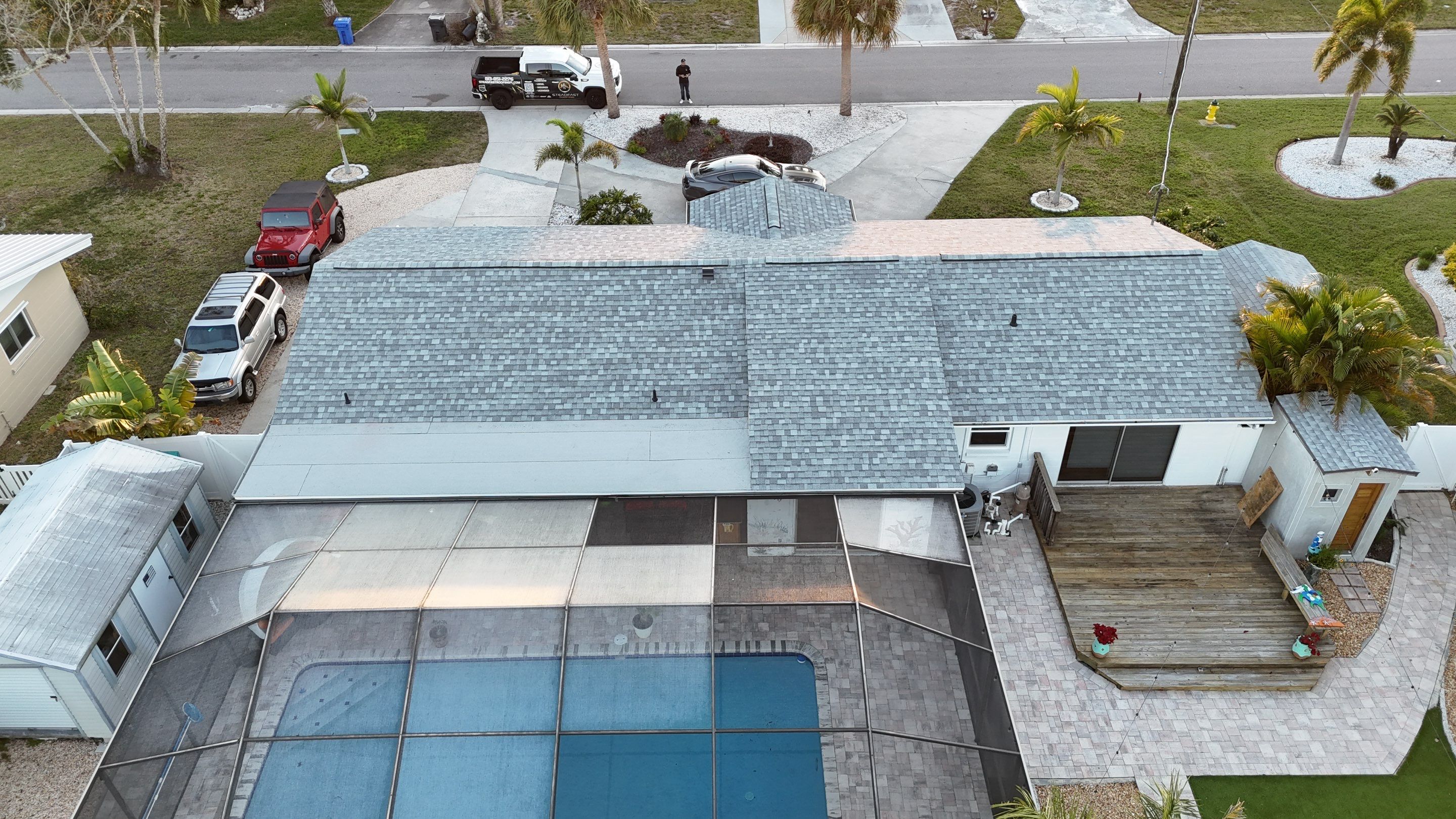 Roof Replacement in Apollo Beach, FL by Steadfast Roofing 