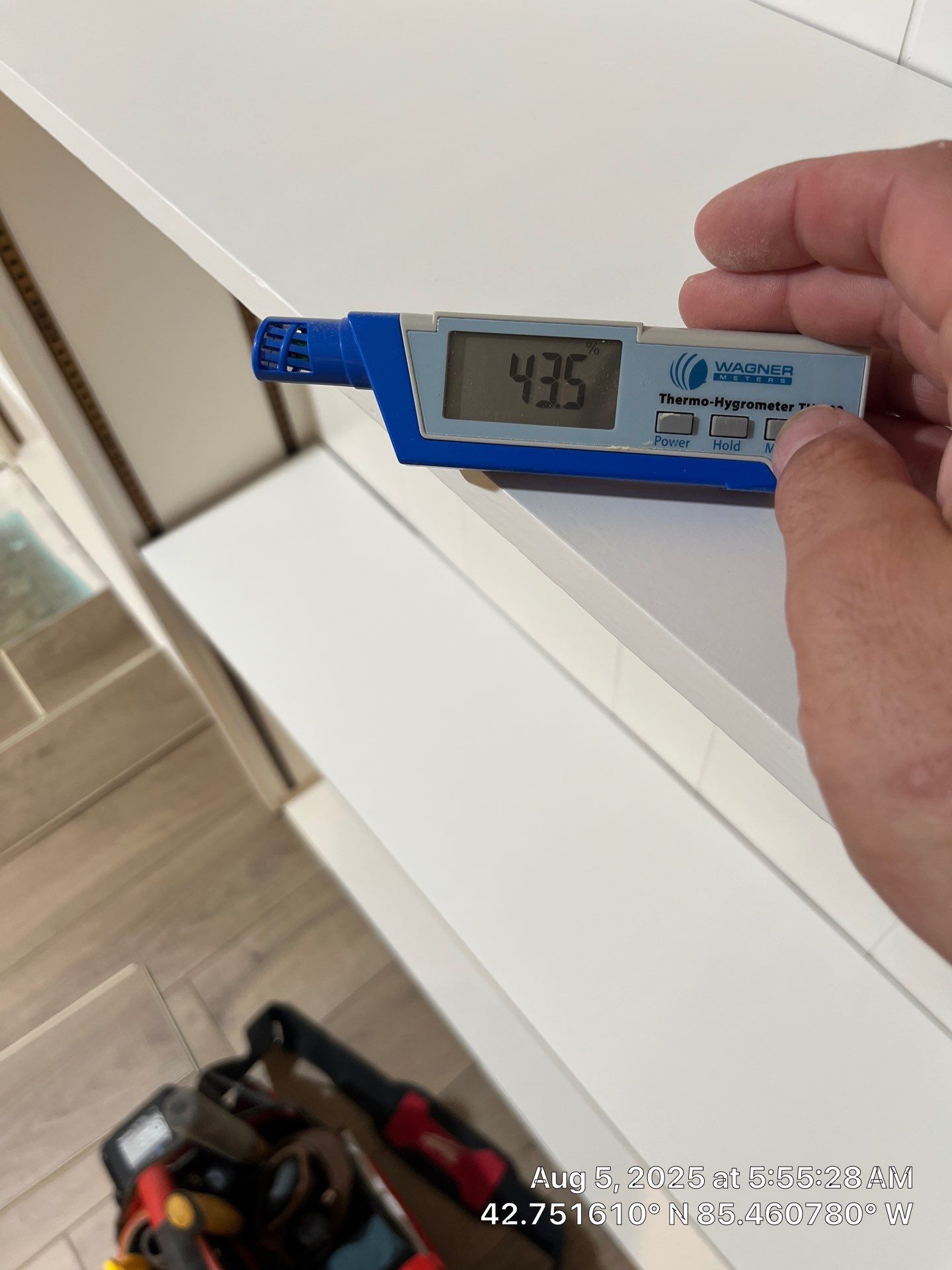 Installation of LVP in Middleville, Michigan by RTBaldwin Hardwood Floors