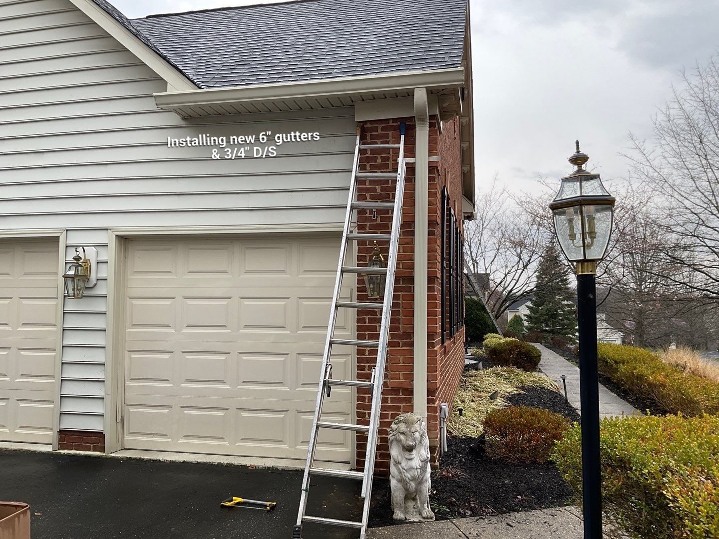 New Roof Installation & New Gutters and downspouts  by Alpha Design Services