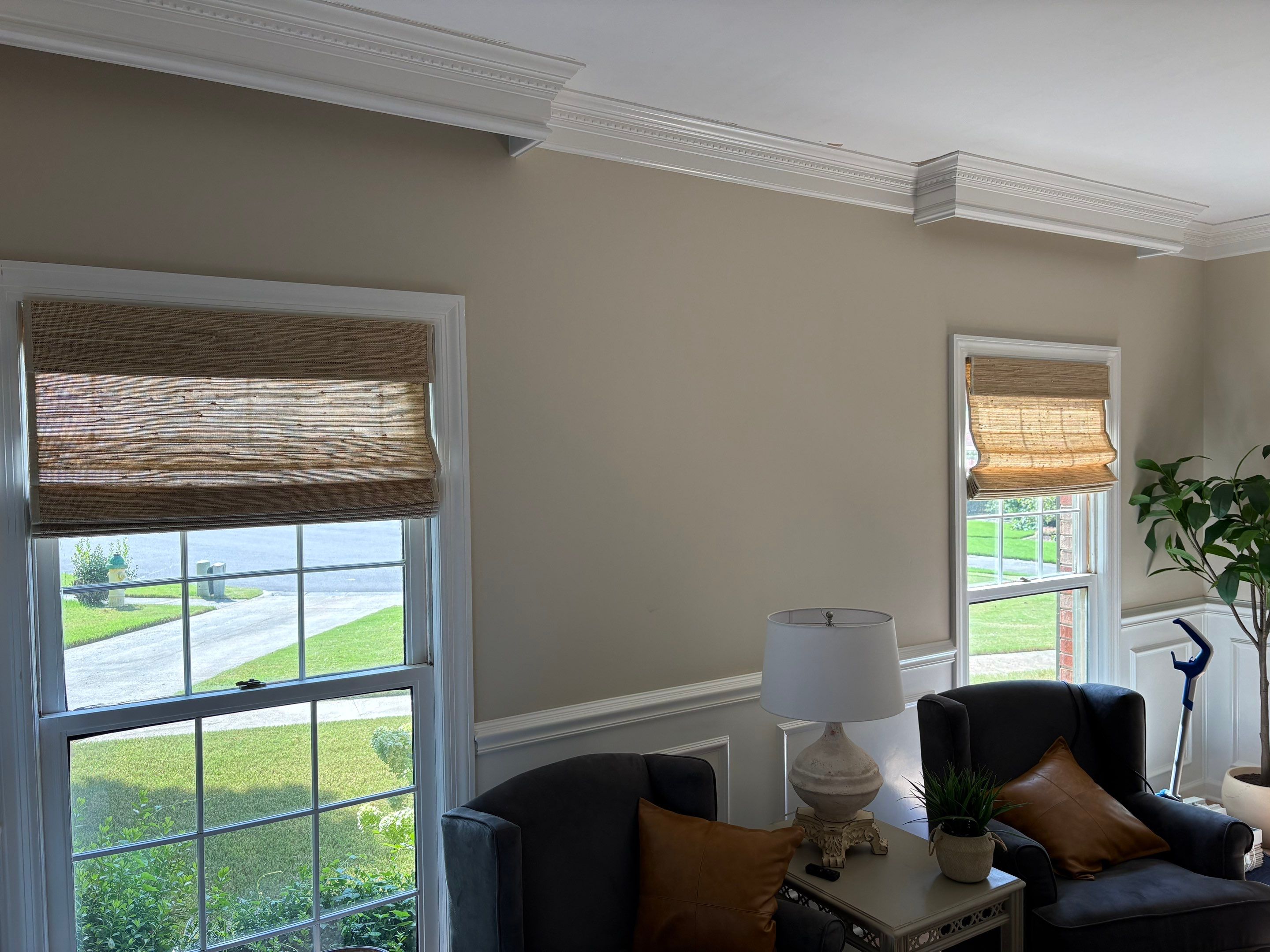 Woven Wood Project in Huntsville, Alabama by Blinds and Borders