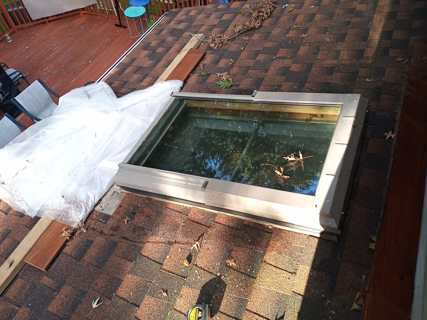 Skylight Installation and Roof Repair by Morris Renovations Inc