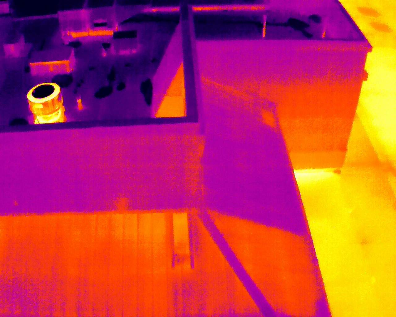Commercial Roofing Inspection using Thermal Imaging Drone  by Stendahl Services