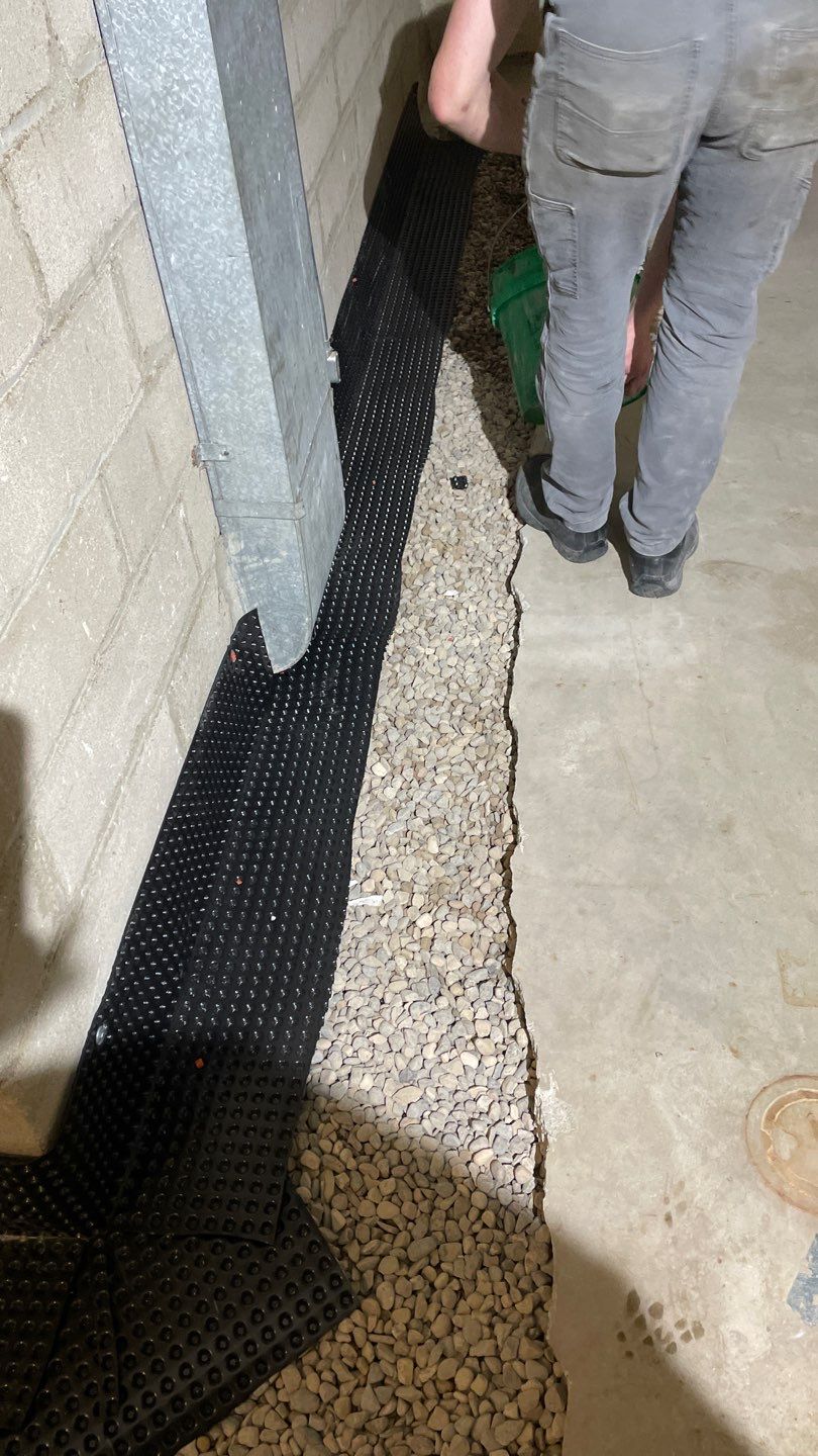 Drain Tile in South Minneapolis by Waterproofing Northeast
