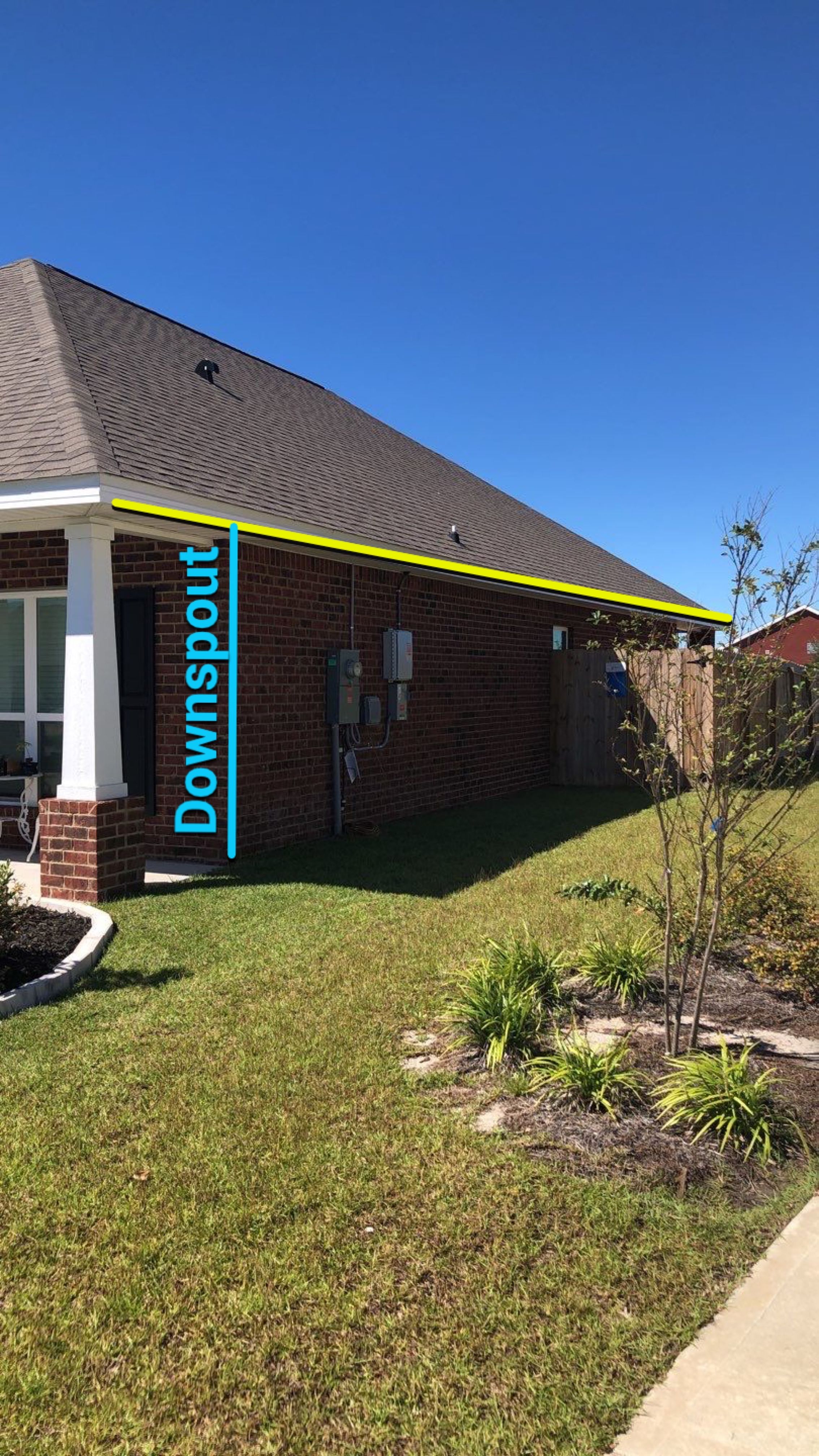 Seamless Gutter Installation using White K-Style Gutters by Gutter Professors