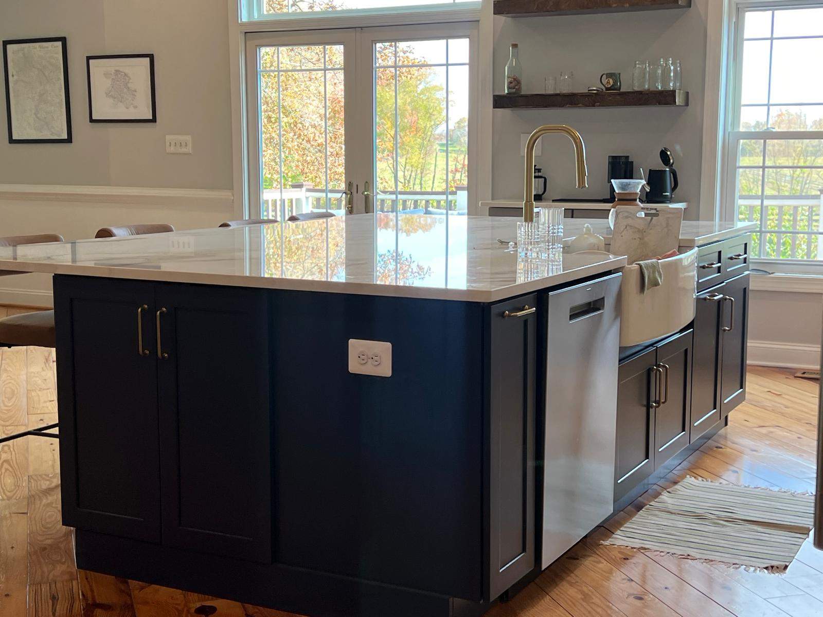 Kitchen renovation in Lovettsville, VA by Nova HomeWorks 