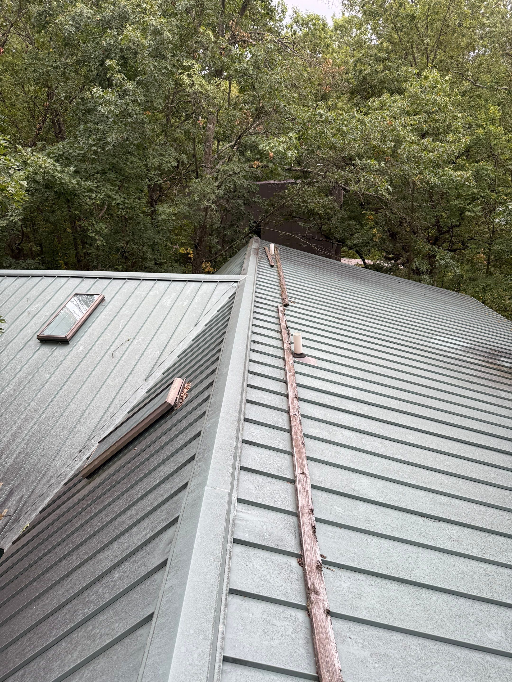 Standing Seam Curved Metal Roof System by Assured Restoration