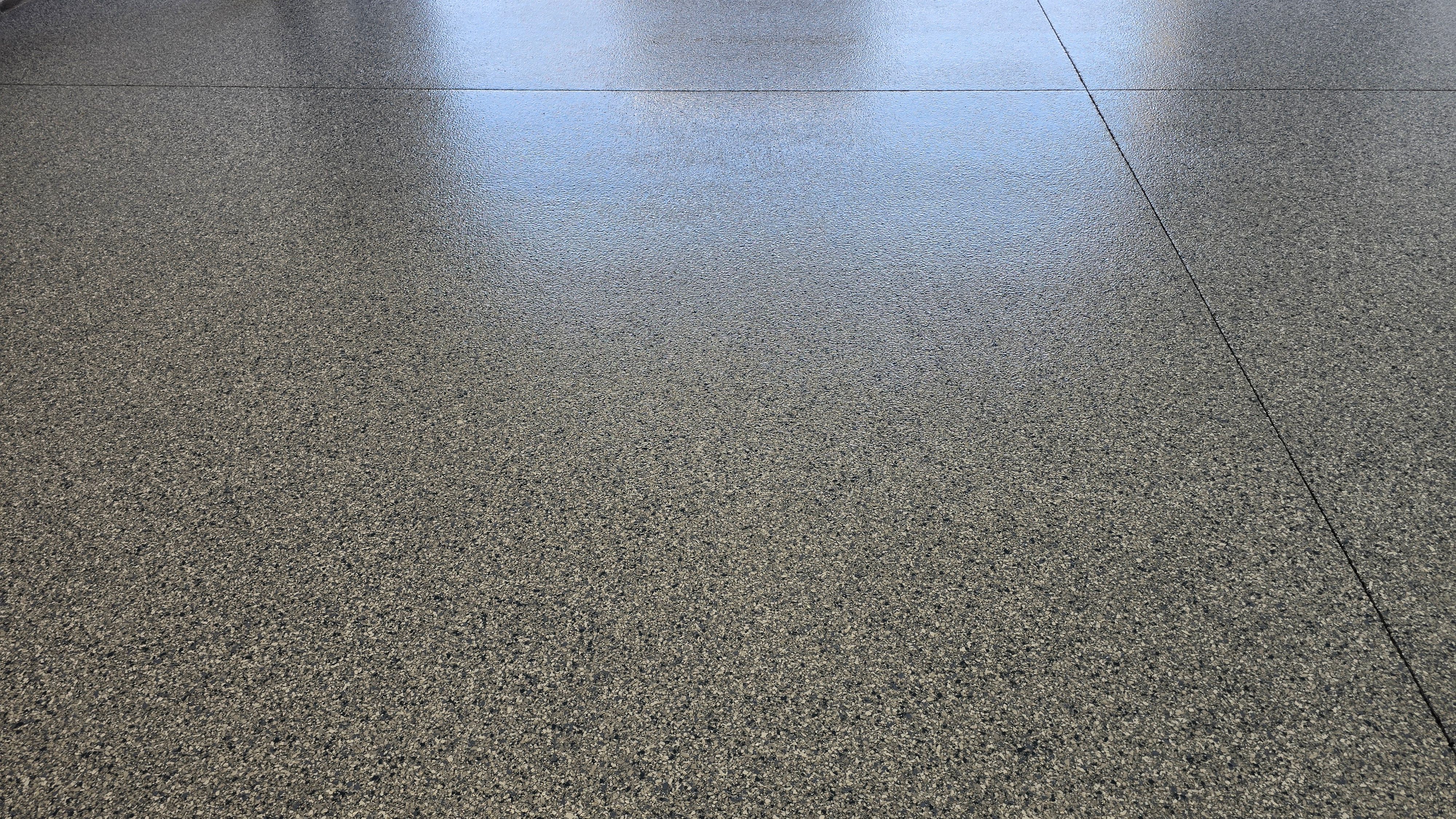Garage using Tidal Wave by Elite Floor Solutions