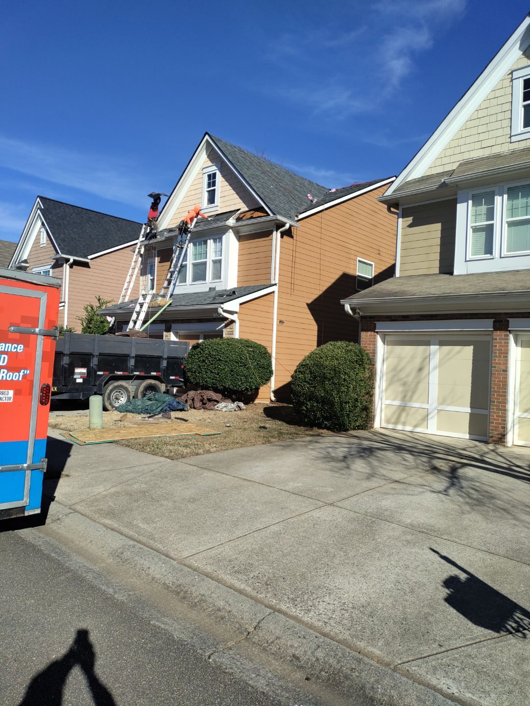 Residential Roofing Installation using Owens Corning by Inspector Roofing and Restoration