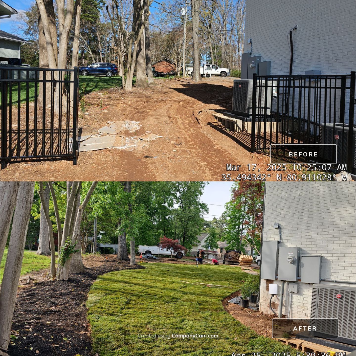 Hardscape Installation using Irrigation by Carolina-Metro Landscape, Inc