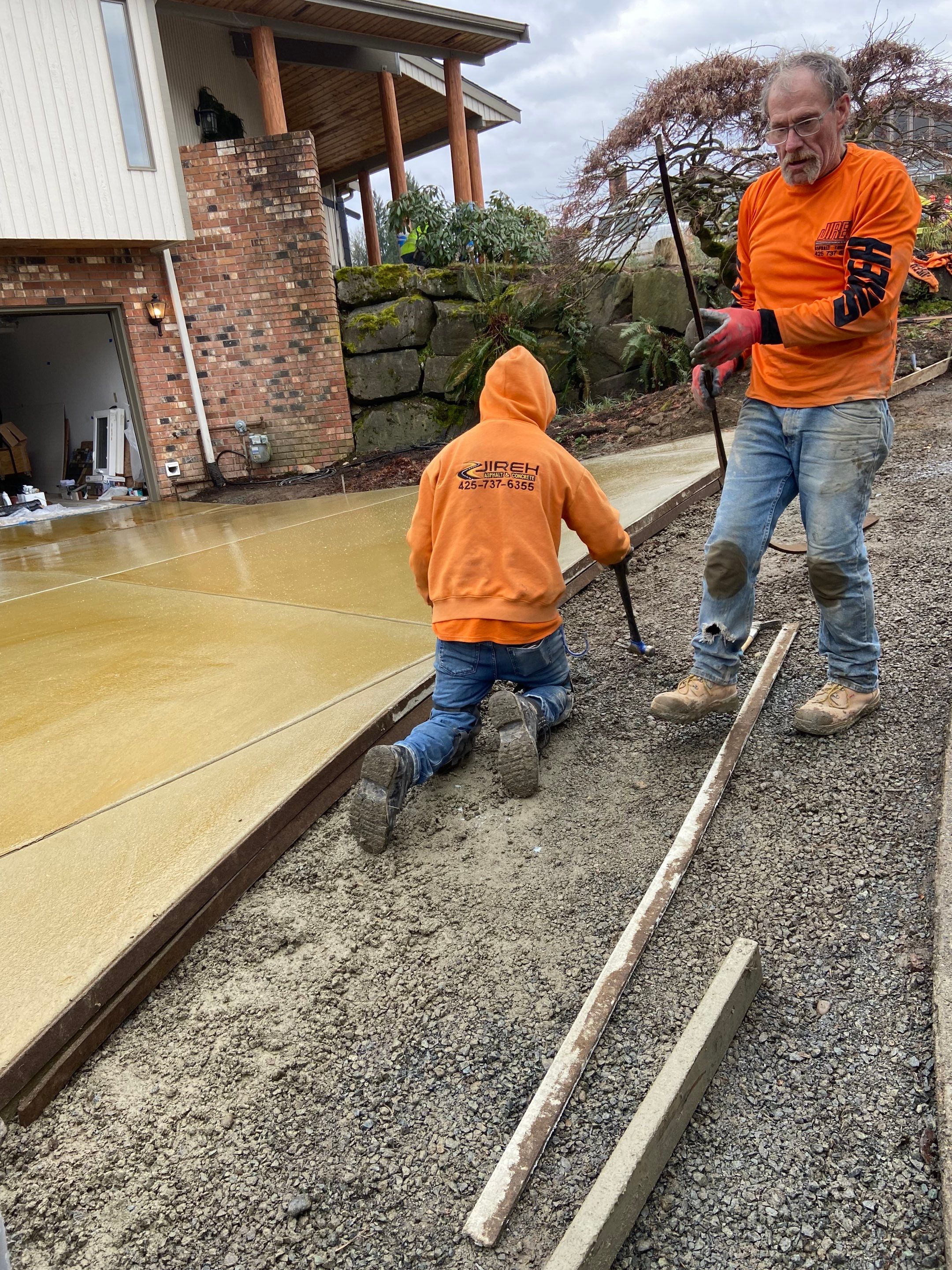 Tucker | Driveway Repair, Concrete Project  by Jireh Asphalt & Concrete Inc 