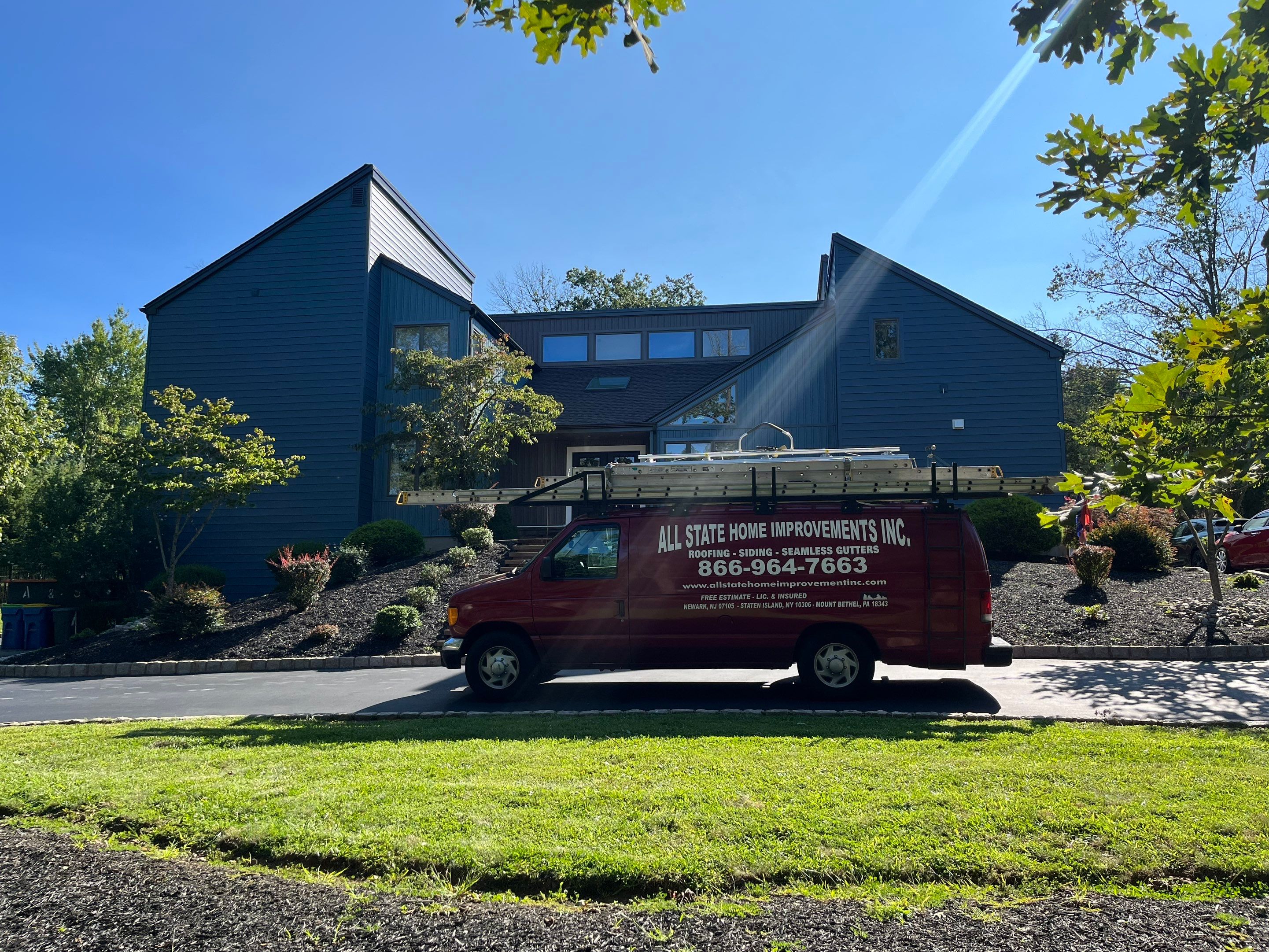 Full Exterior Remodel Project in Bridgewater, NJ. by All State Home Improvement Inc.