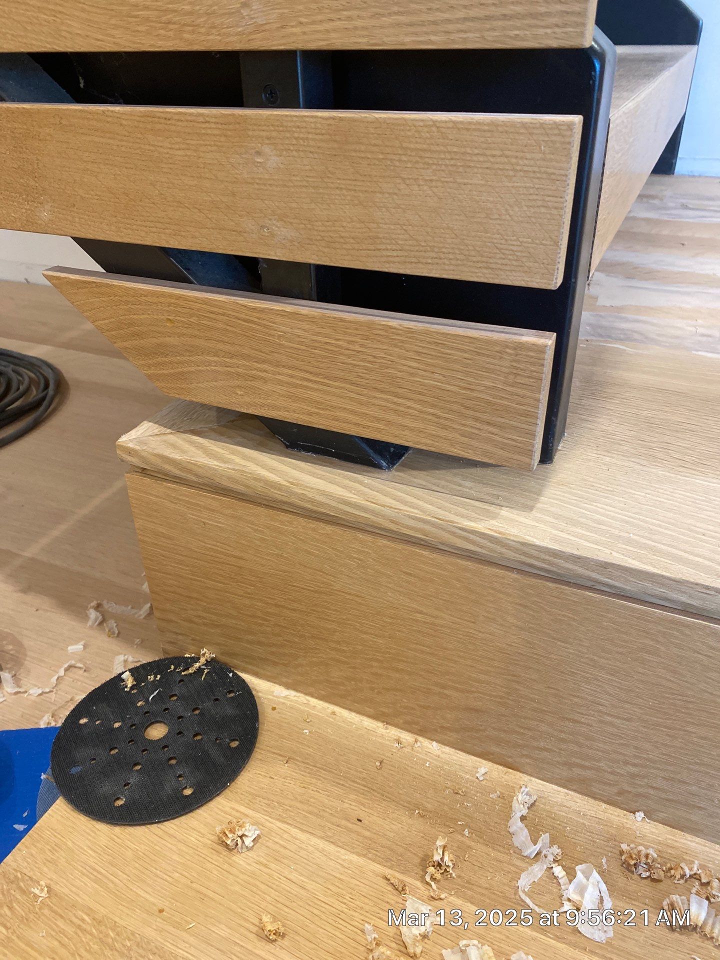 Basement Remodel using Engineered White Oak by RTBaldwin Hardwood Floors