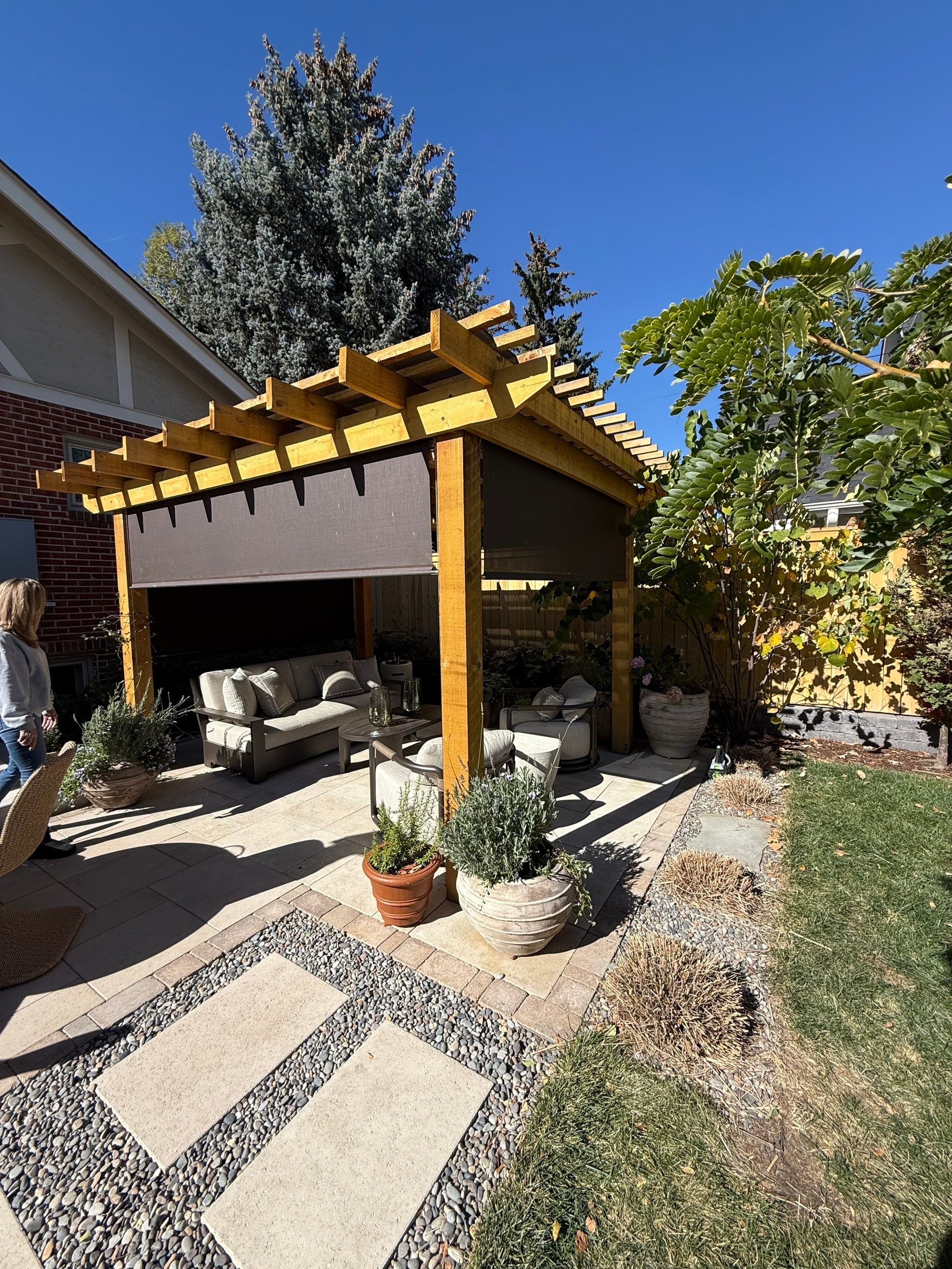 Perfect Pergola in Arvada by JRM landscape & design