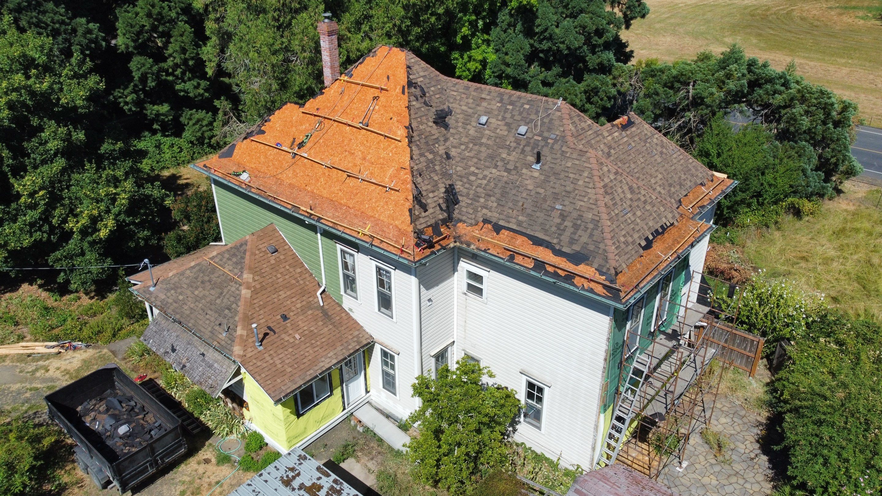 Residential Roofing Installation using Malarkey Vista AR Shingles by Orezona Building & Roofing Company, Inc.