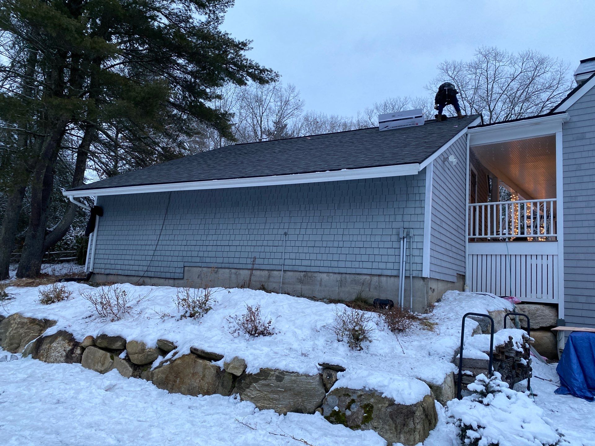 Carlisle Roofing Installation using Owens Corning Shingles and Copper by Mighty Dog Roofing of Greater Middlesex County