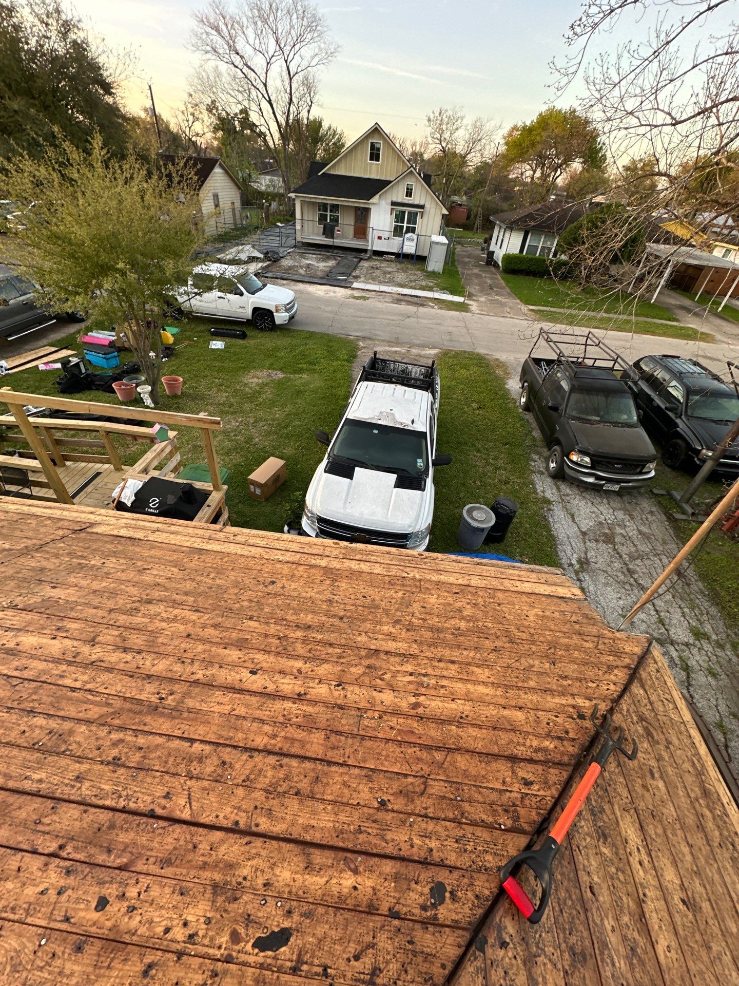 Project in Houston by Motion Roofing