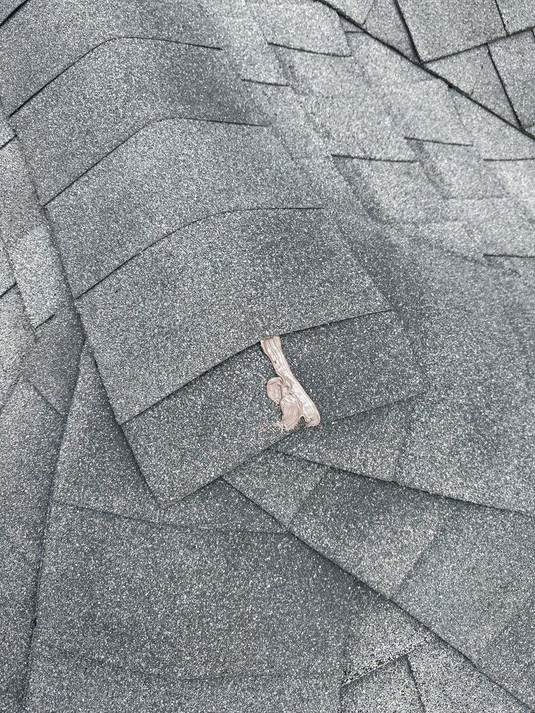 Hail Damage using Owen's Corning Duration (Lifetime) Shingles by Roof Repair Company