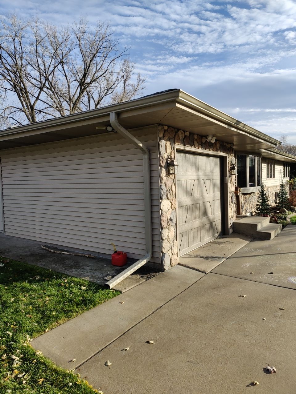 5" Gutters in New Brighton by Next Level Seamless Gutters / Exteriors Inc.