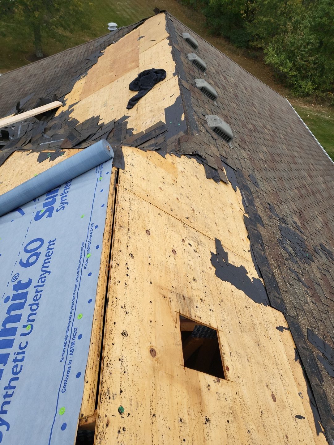 ATLAS PINNACLE COLOR: BLACK SHADOW, DRIP EDGE: BLACK by Eagle Eye Roofing