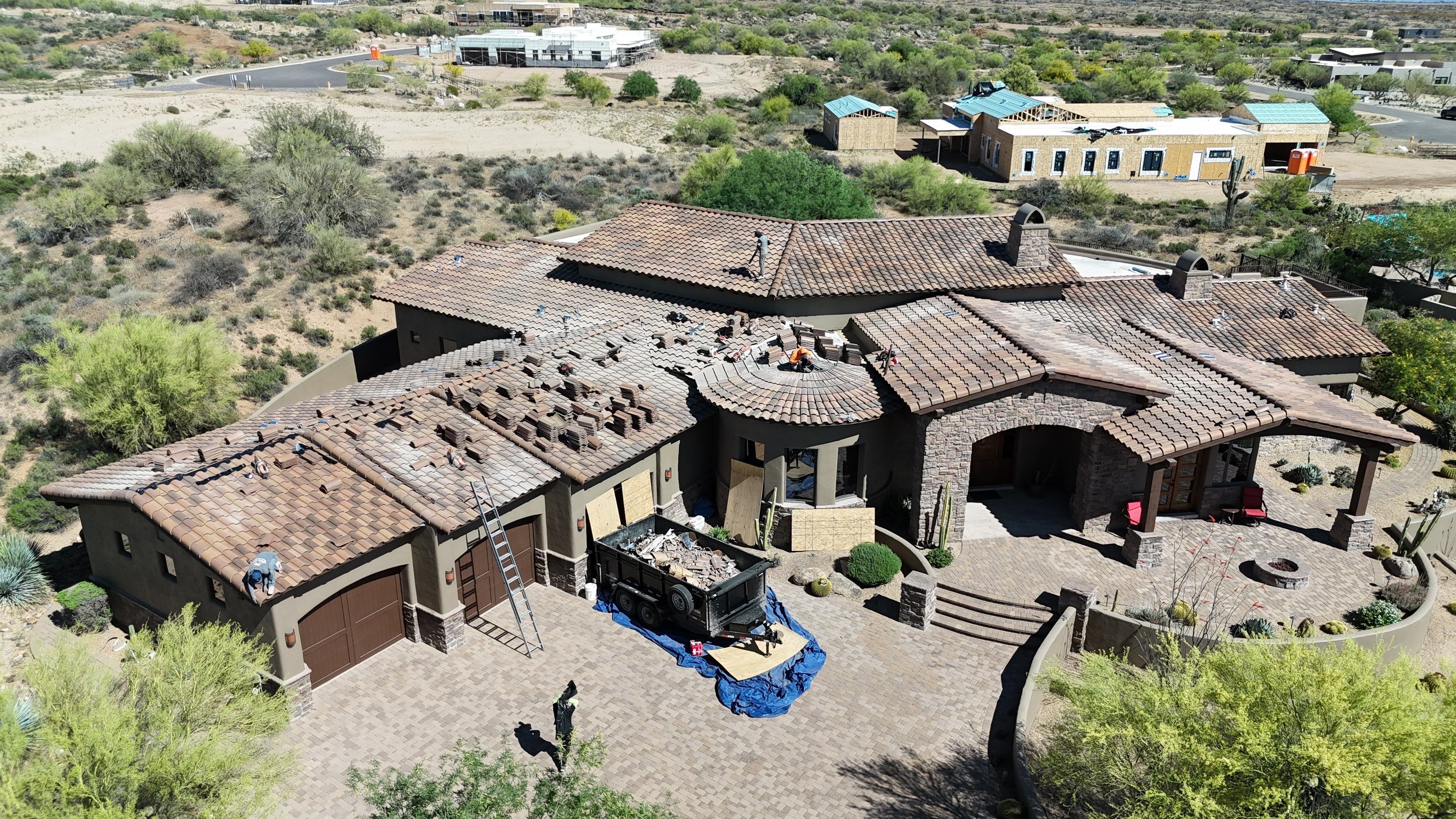 Project in Scottsdale by Saint Roofing