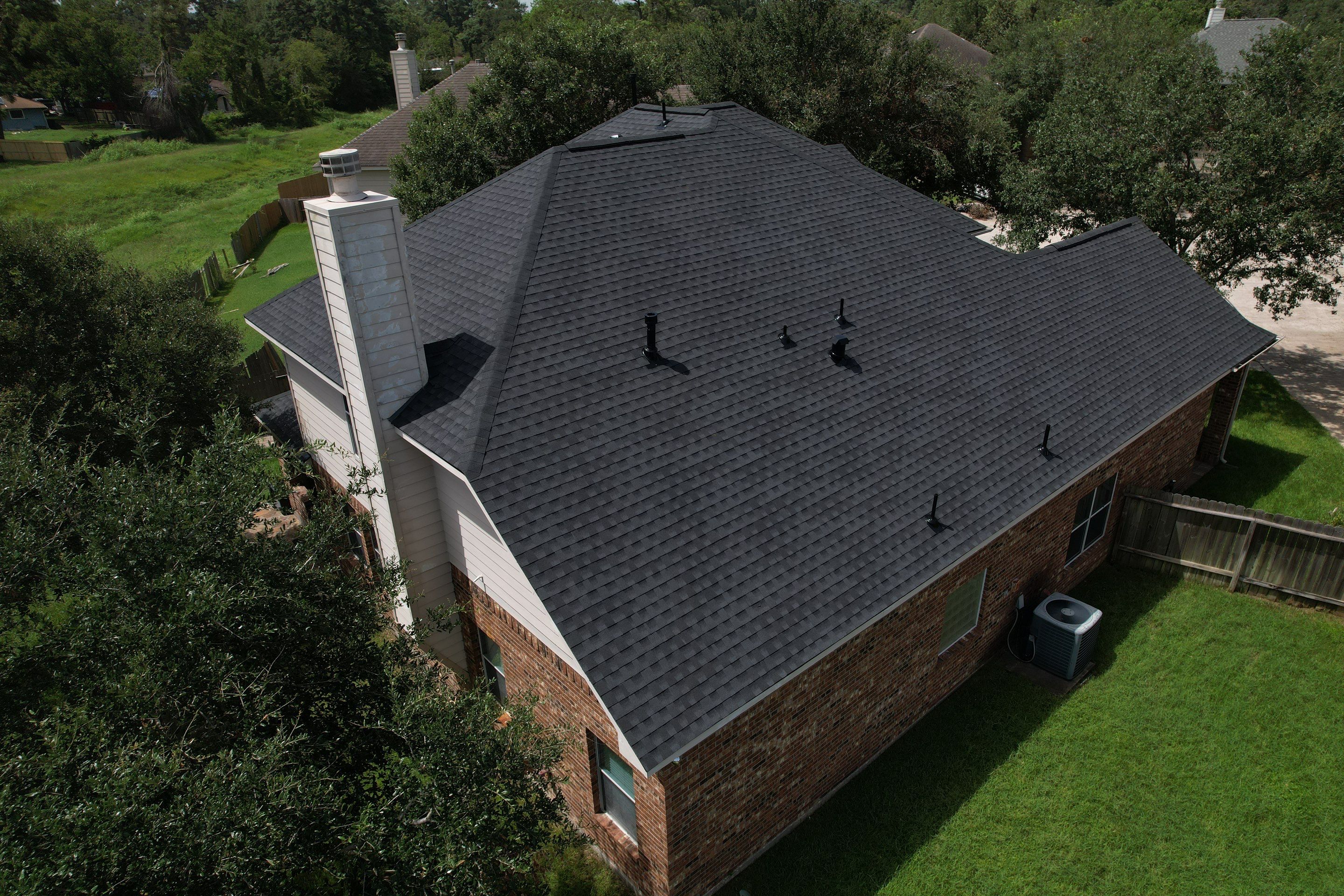 Residential Roofing Installation using GAF Timberline HDZ by Vlex Roofing 