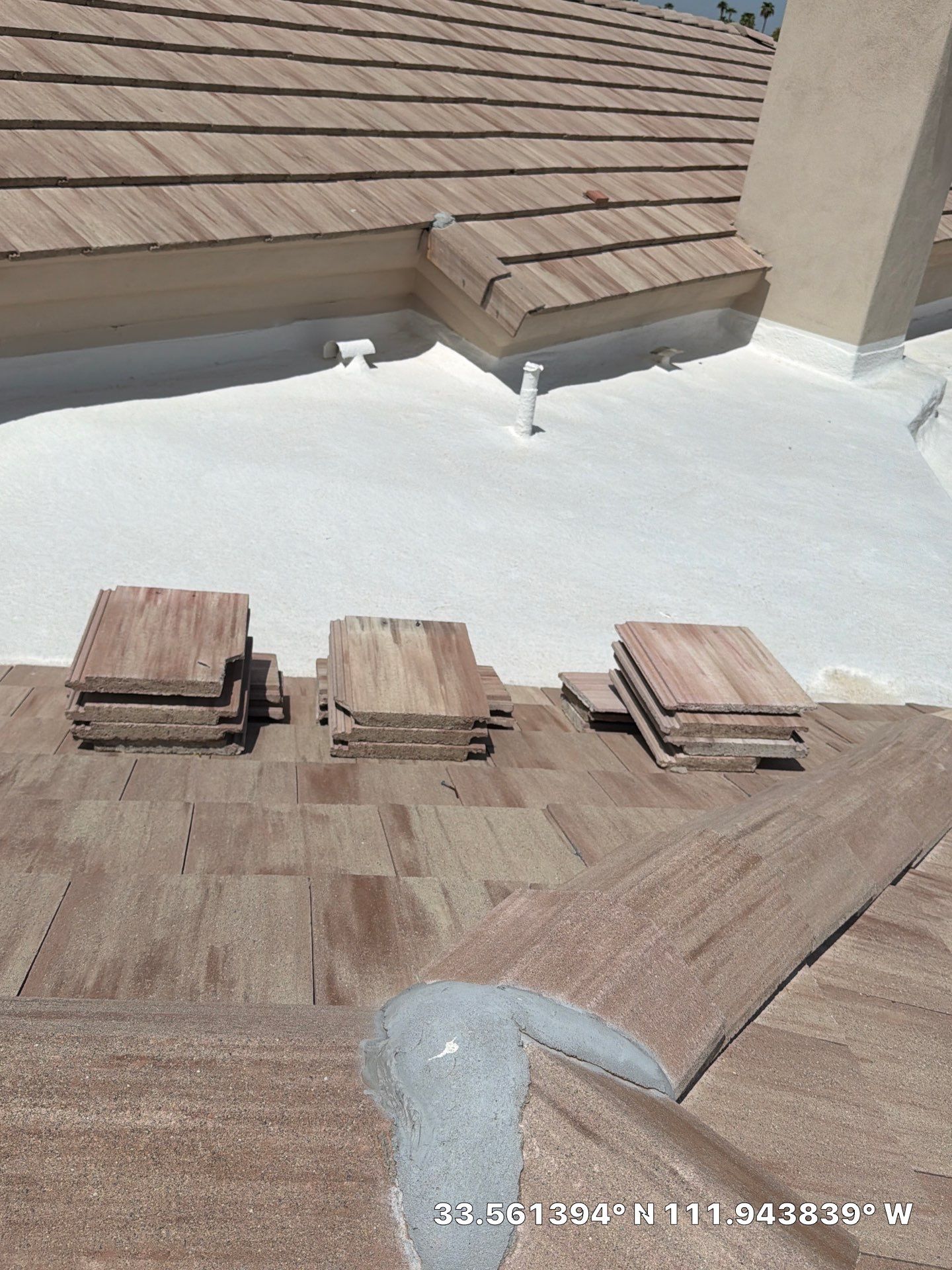 Project in Paradise Valley, AZ by Saint Roofing
