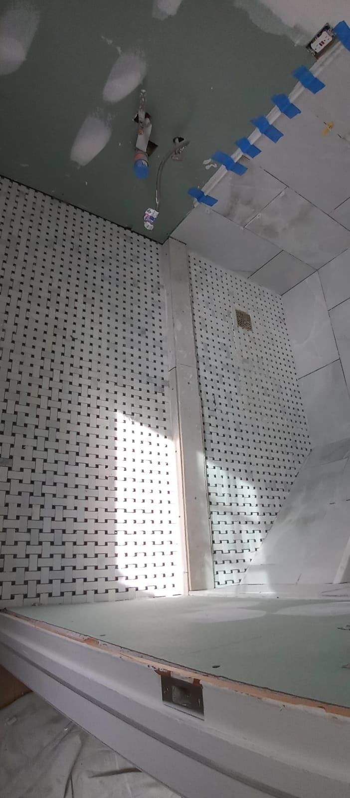 Bathroom Remodel using Tile by Home Concepts Construction