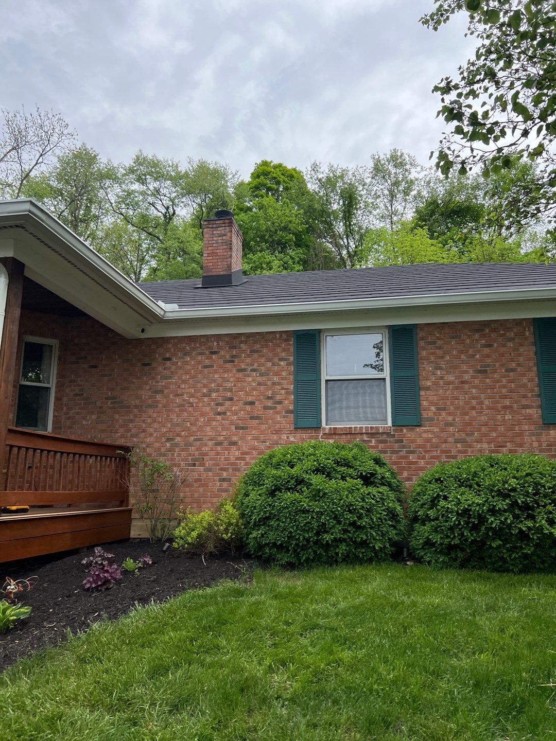 Residential Roofing Repair using Chimney counter flashing by Nitro Roofing and Construction
