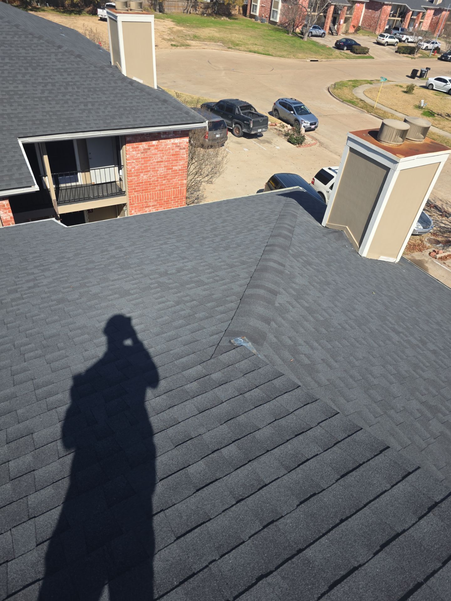 Our salesmen actually WORK for you! by REPS Austin Area Roofer