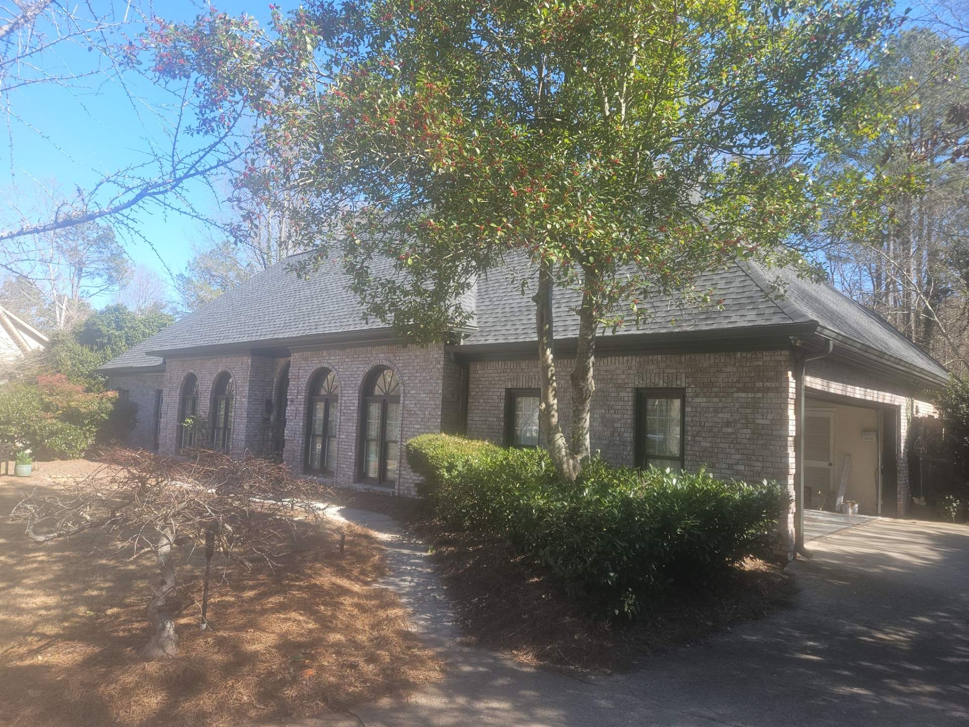 Alpharetta, GA Siding Installation, Rotted Wood Replacement, and Exterior Paint using James Hardie HZ10 Siding and Sherwin Williams Paint by Nelson Exteriors