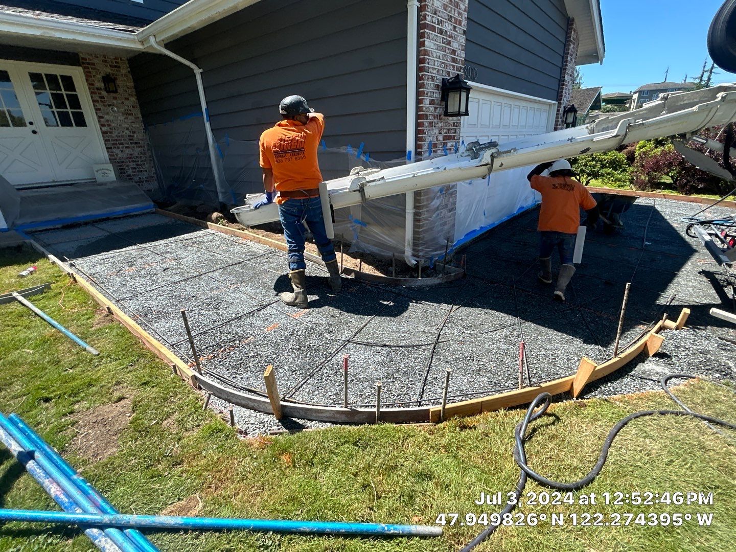 Jacob | Concrete Driveway  by Jireh Asphalt & Concrete Inc 