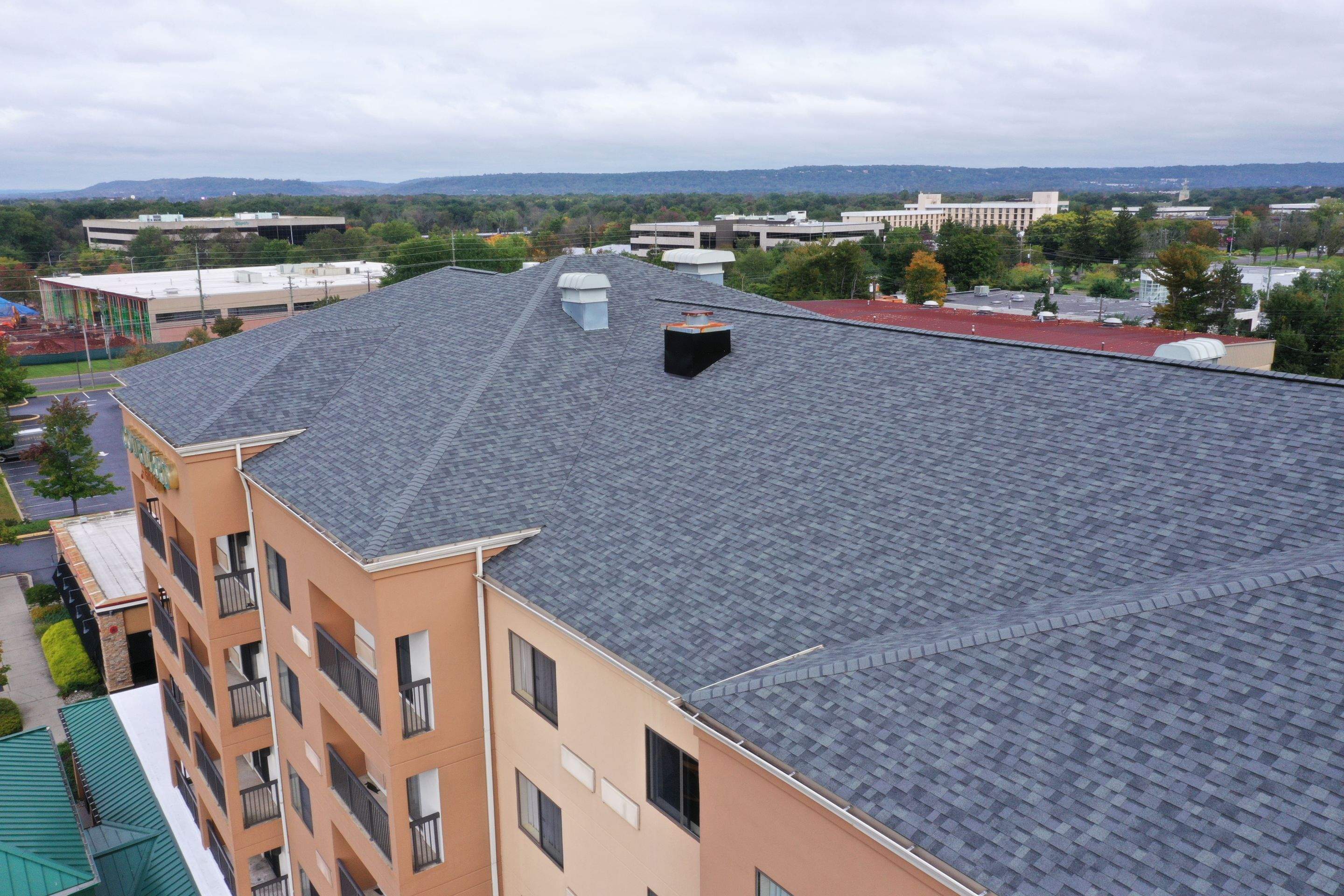 Commercial Roofing Installation using Owens Corning Duration by All Site Roofing