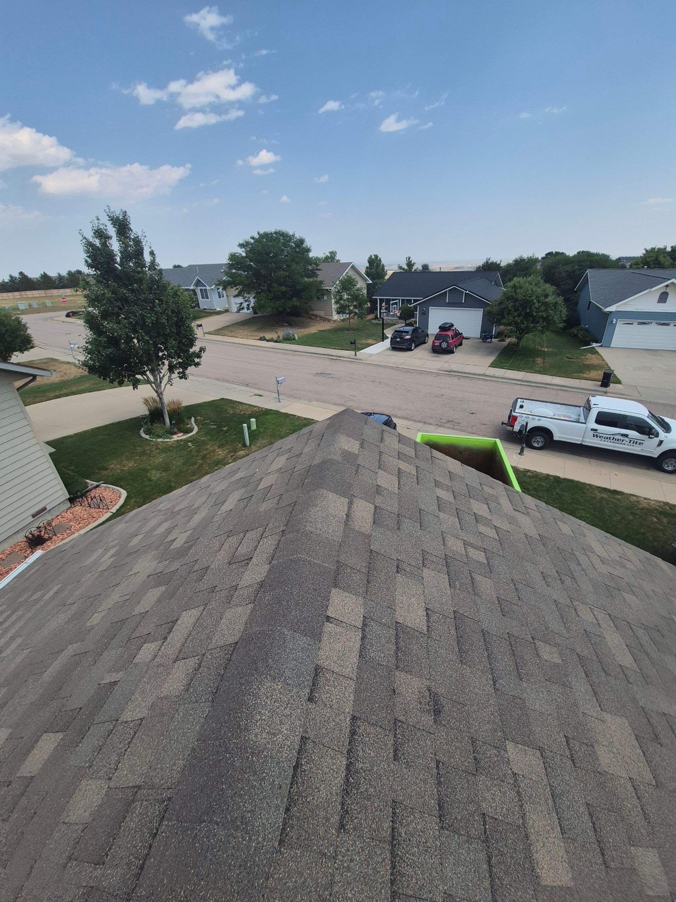 Malarkey Vista Shingle install in high wind neighborhood. by Weather-Tite Exteriors LLC