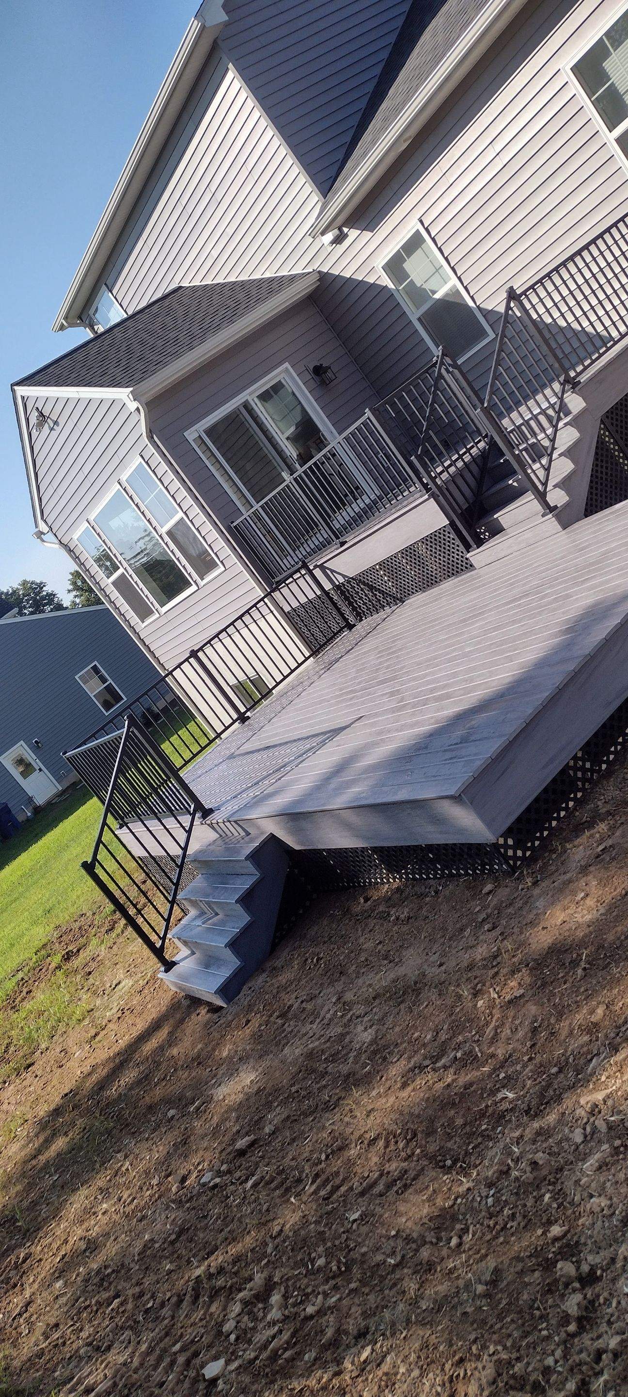 Deck Project in Sinking Spring by Wyomissing Construction LLC 