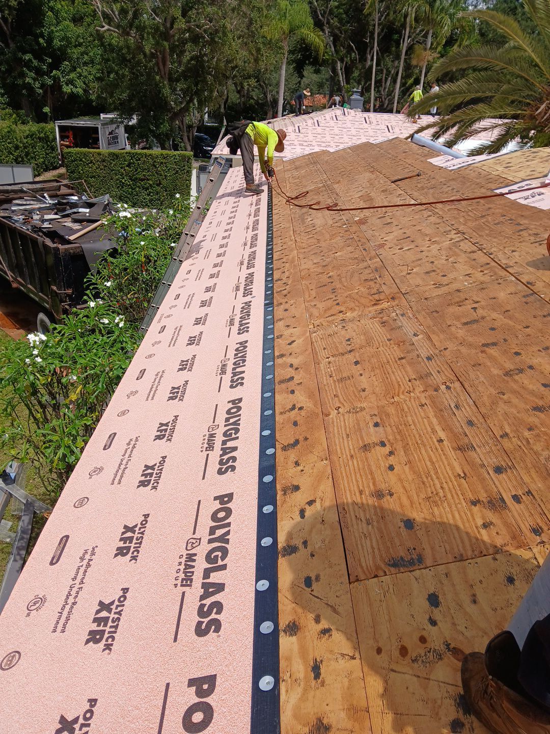 Project in Miami, FL by T&S ROOFING SYSTEMS, INC.