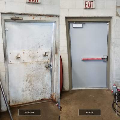 Door Installation using Complete Opening
